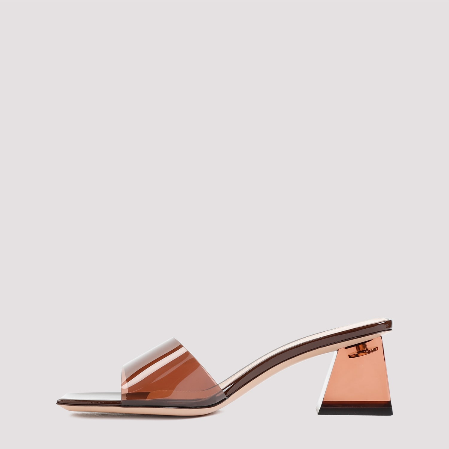 Shop Gianvito Rossi Cosmic Mules In Brob Brown Brown