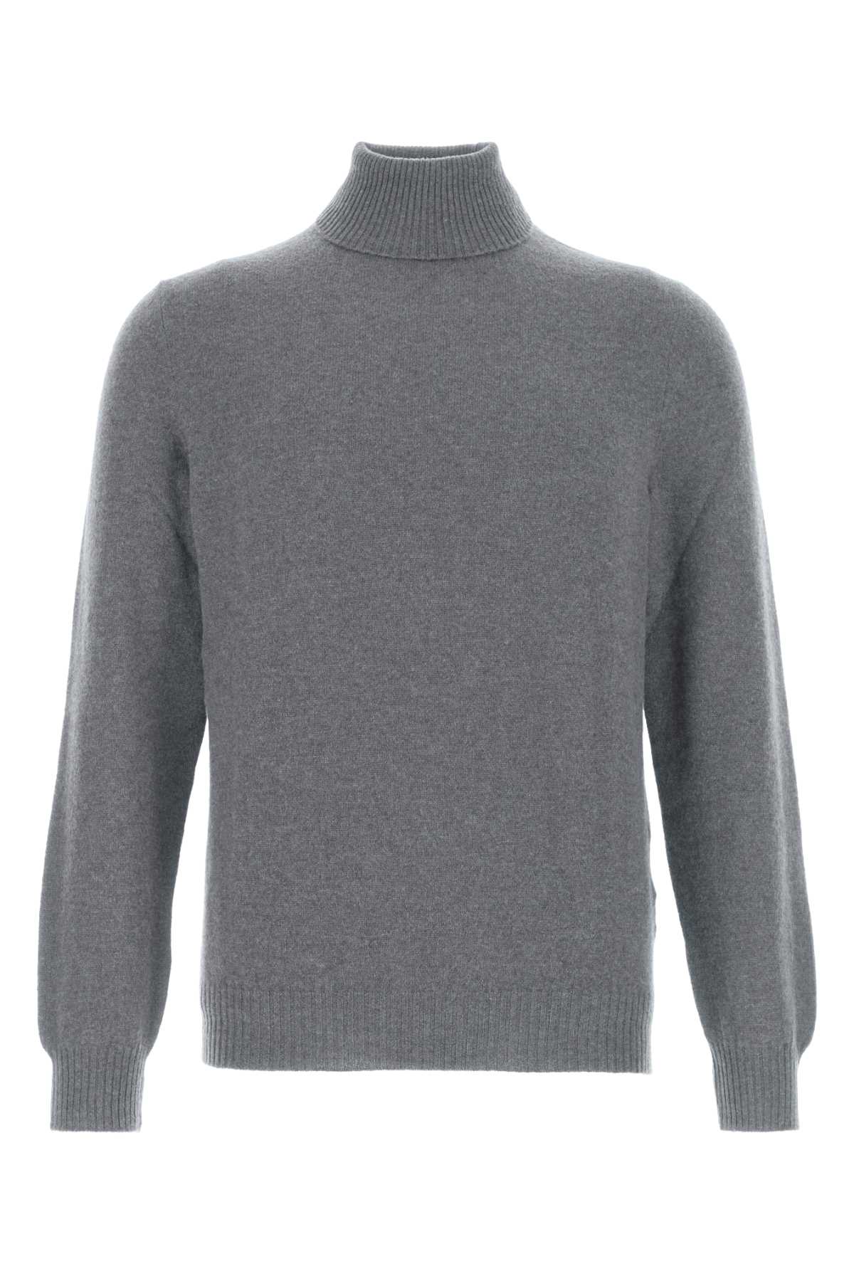 Fedeli Air Force Blue Cashmere Sweater