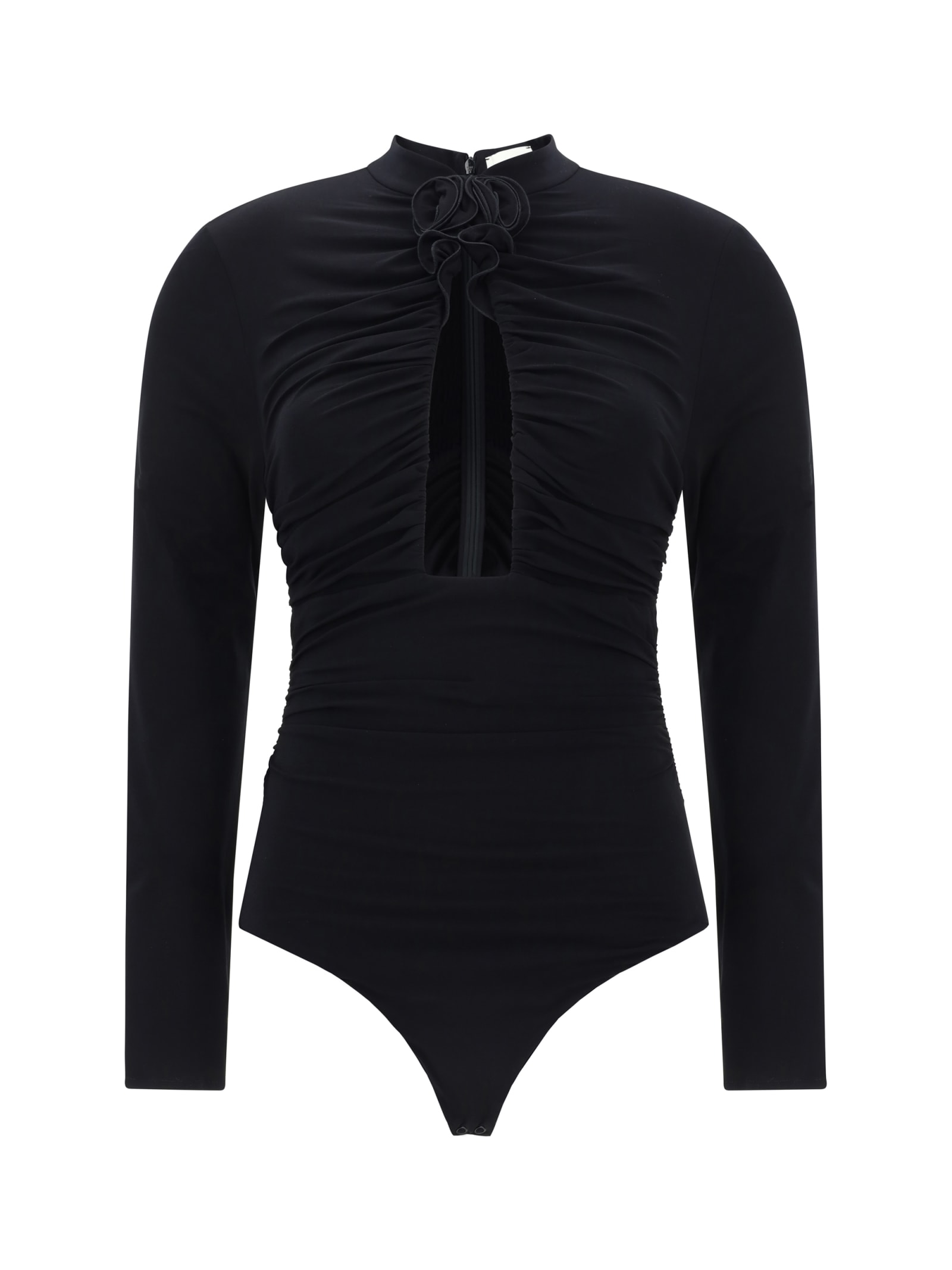 Magda Butrym Bodysuit In Black