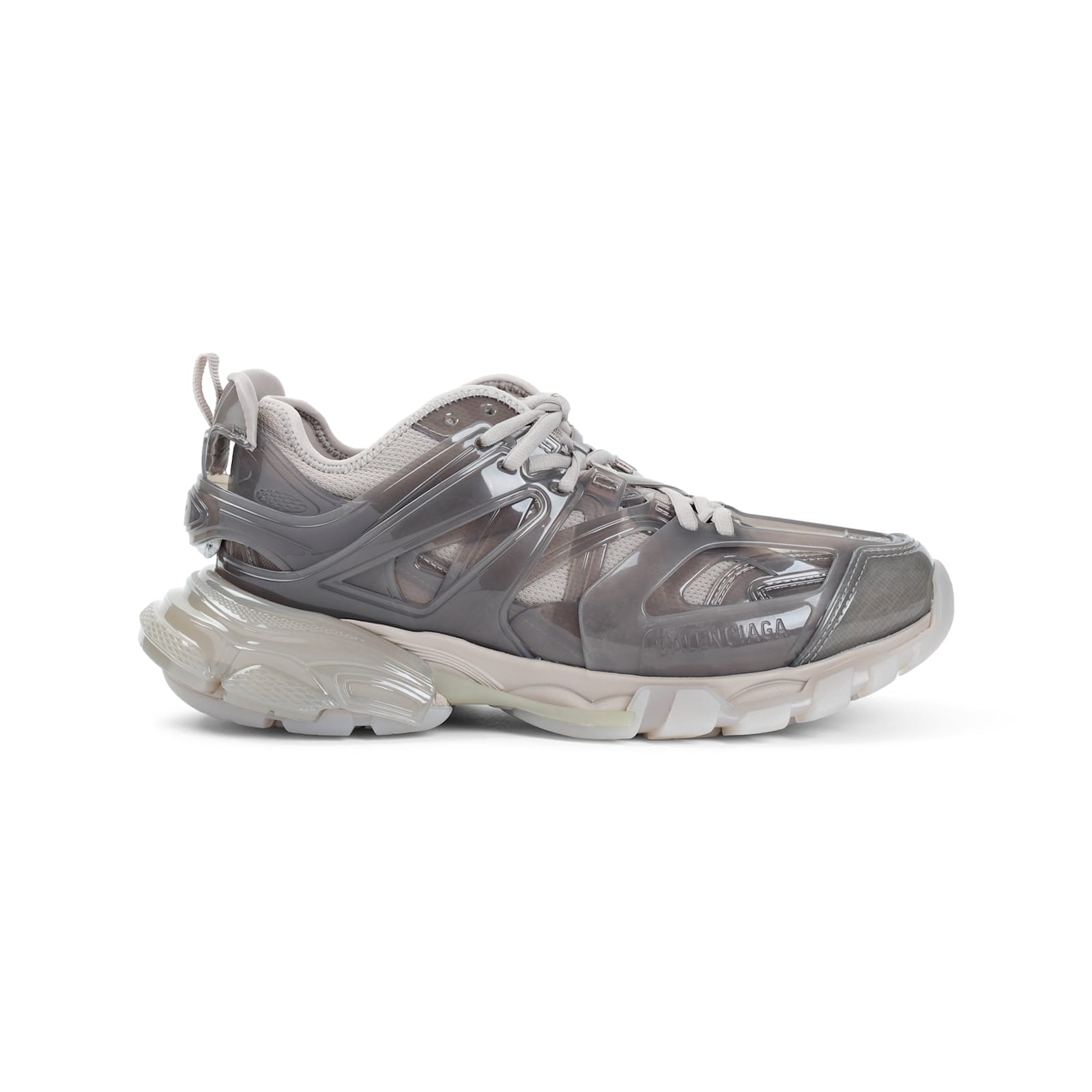 Shop Balenciaga Track Jelly Sneakers In Beige