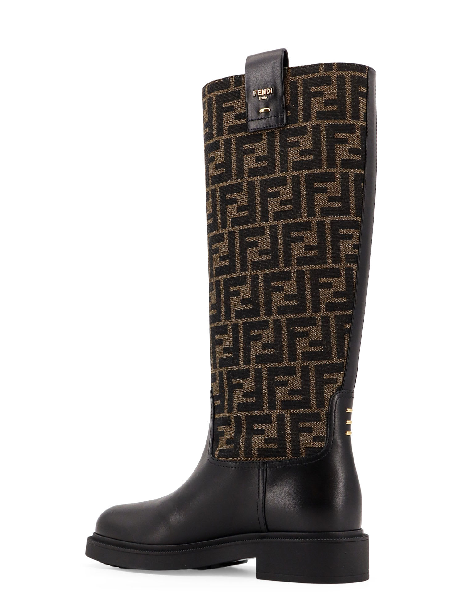 Shop Fendi Filo Boots In Black