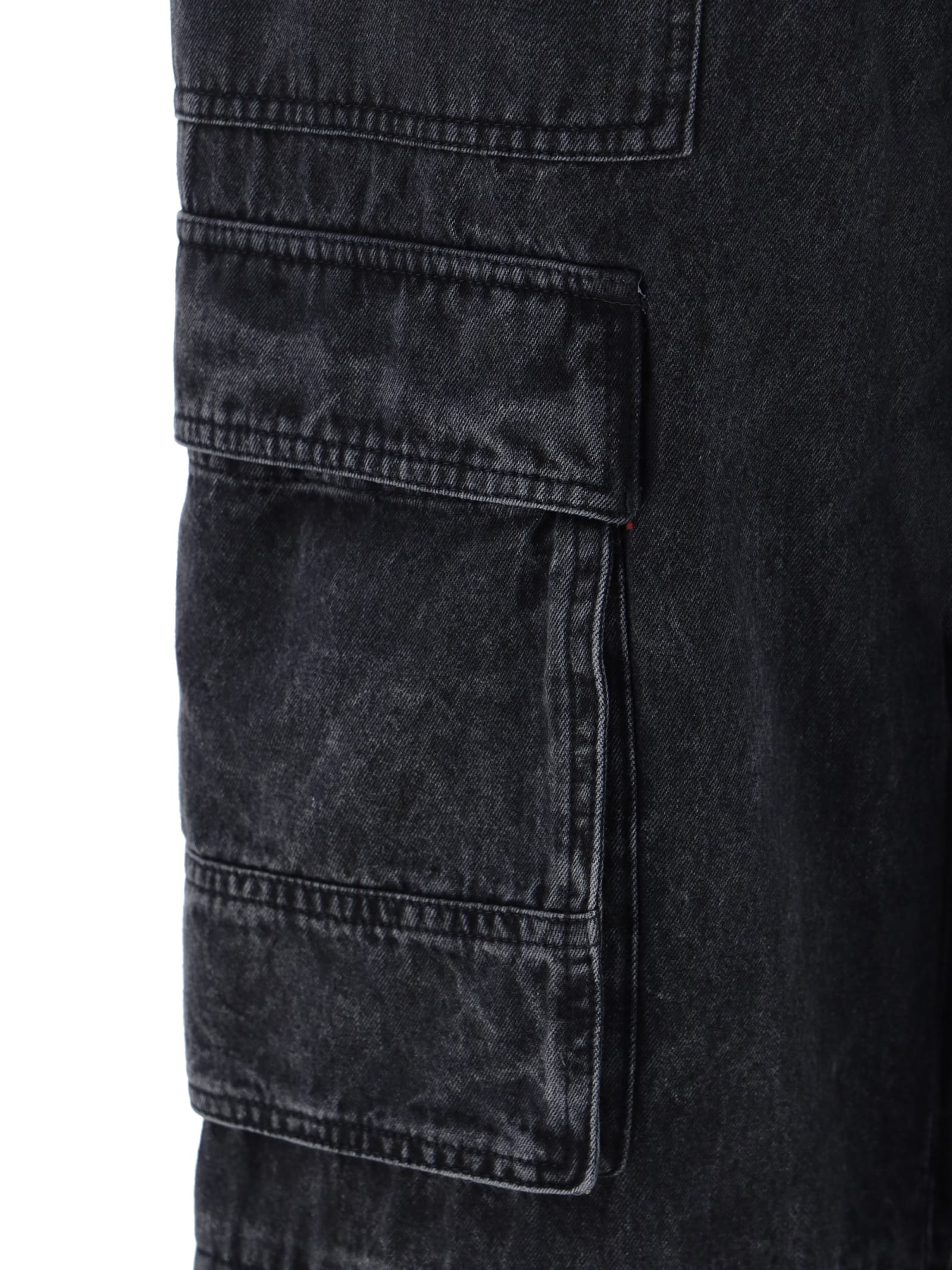 Shop Marant Etoile Ivy Pants In Faded Black
