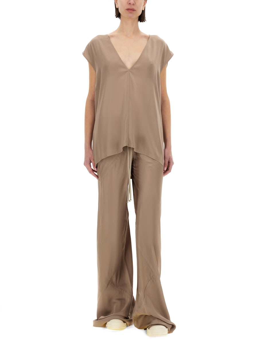 Rick Owens T-shirt Dylan In Nude