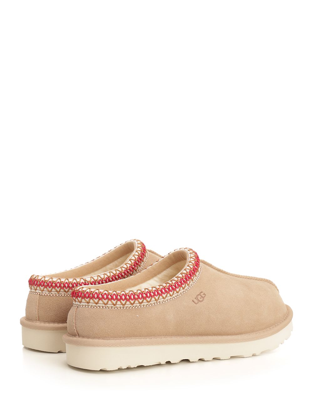 Shop Ugg Tasman Slip On Mule In Beige