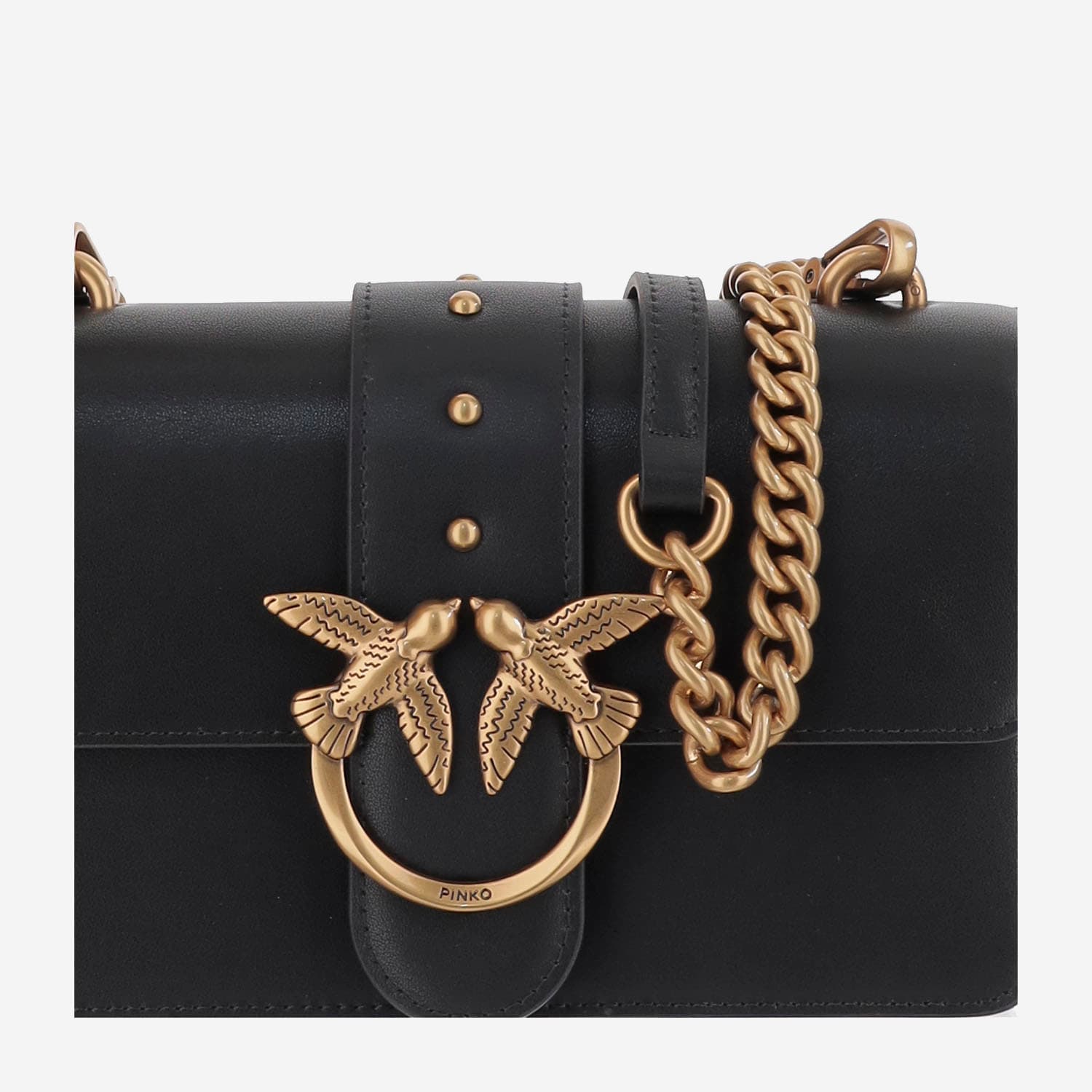 Pinko Love One Mini Bag In Blue