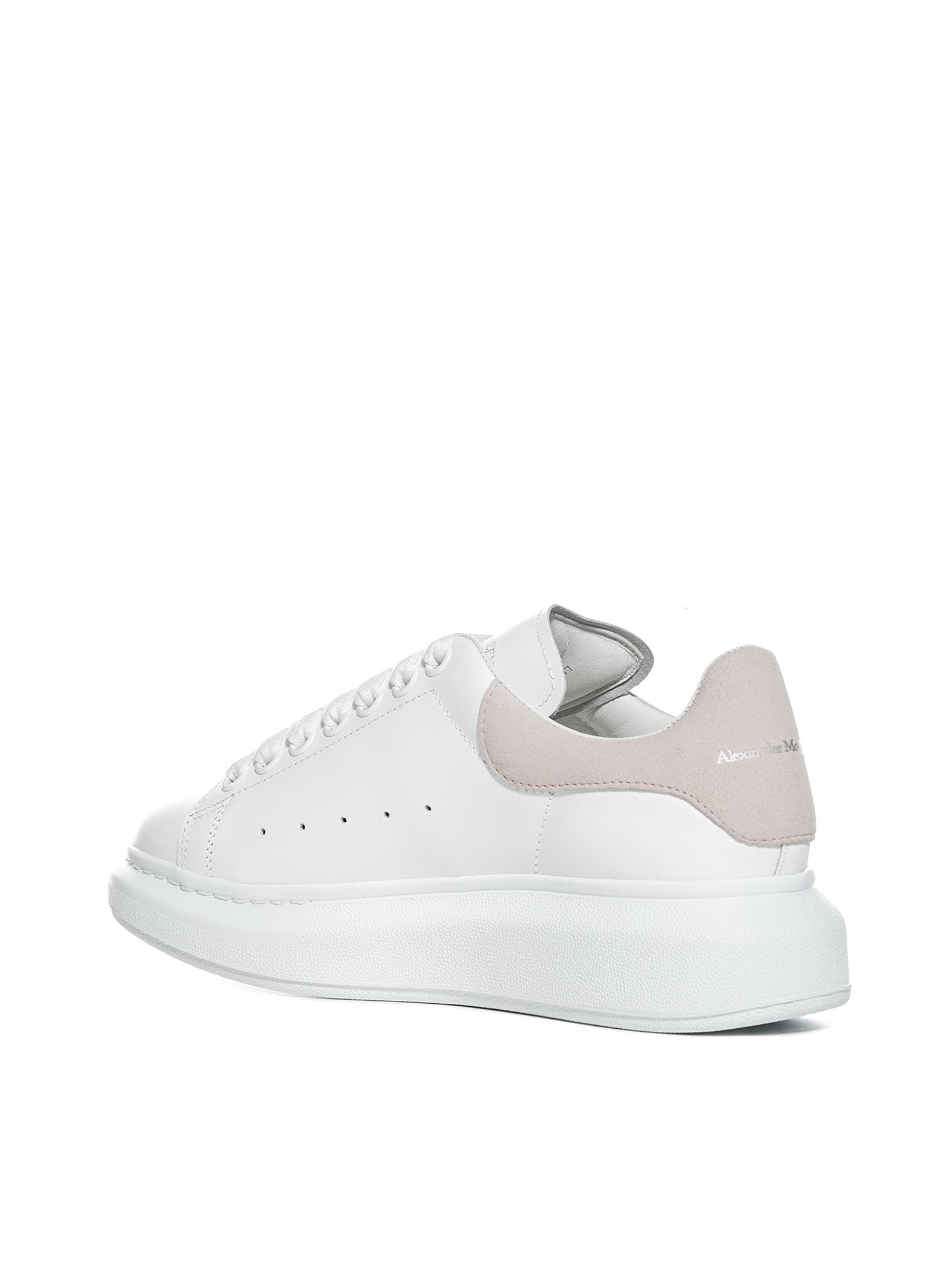 Shop Alexander Mcqueen Oversized Sneakers In White
