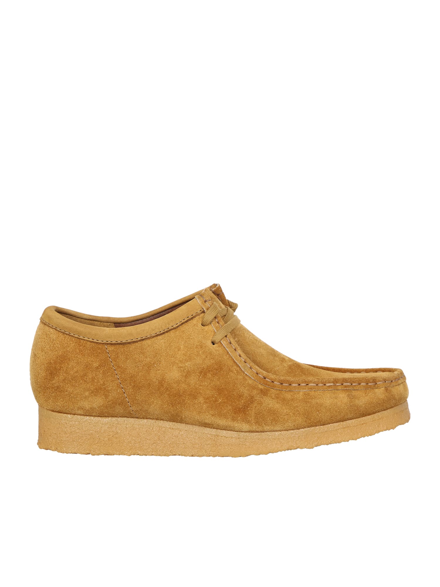 Clarks Wallabee Light Brown Ankle Boots