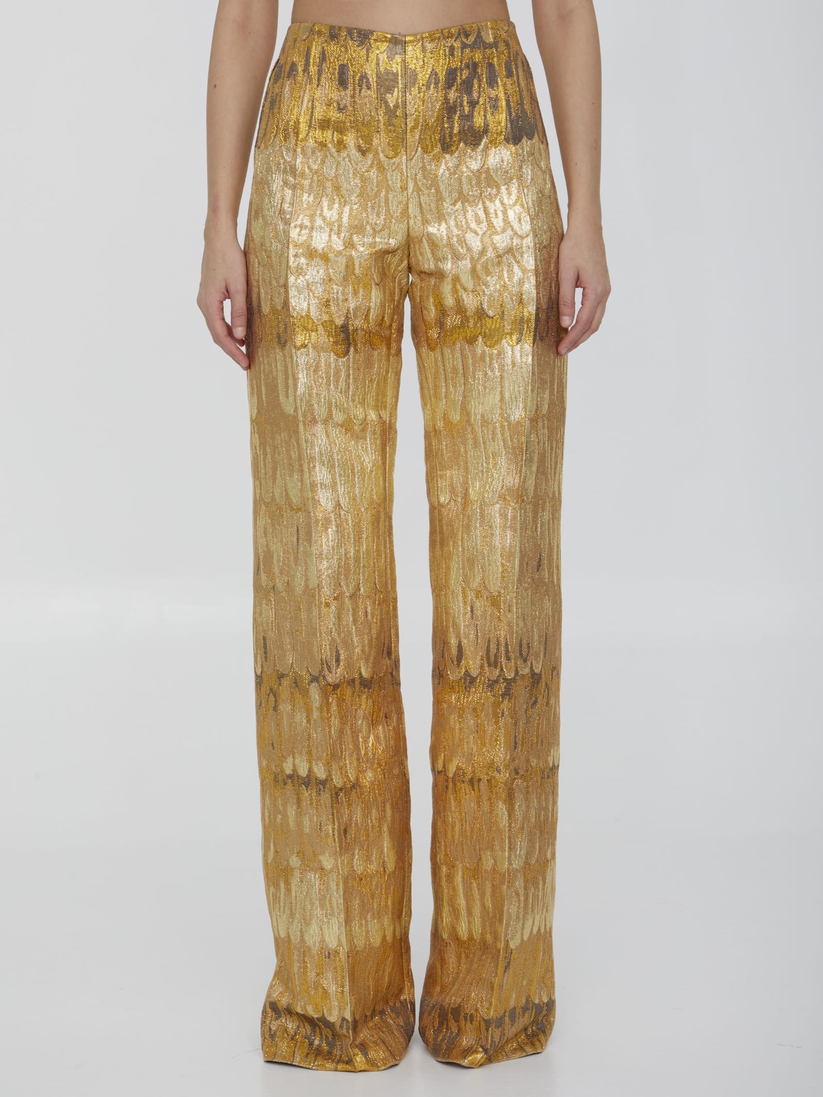 VALENTINO VALENTINO GOLDEN WINGS TROUSERS
