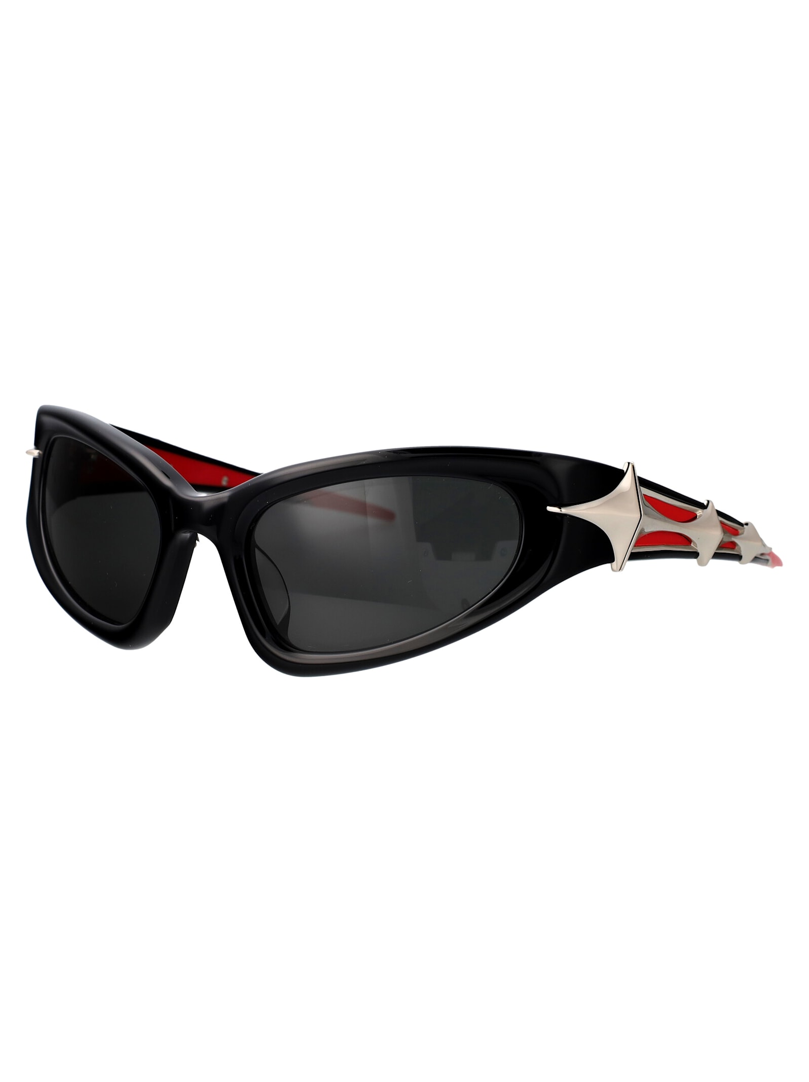 Shop Gentle Monster Paso Sunglasses In 01 Black