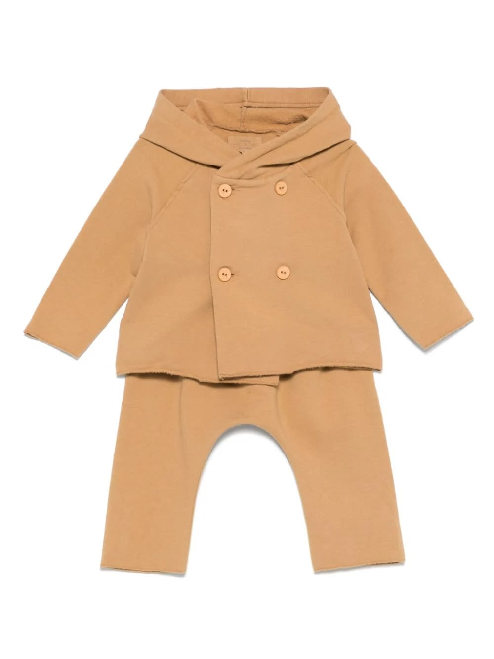 Shop Teddy &amp; Minou Completo In Jersey In Brown