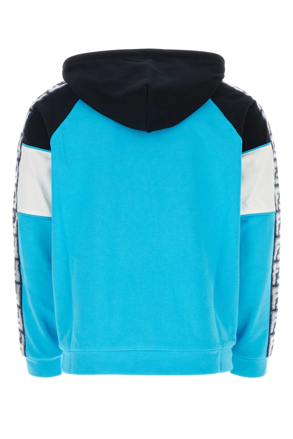 Fendi Multicolor Cotton Sweatshirt In F1krv