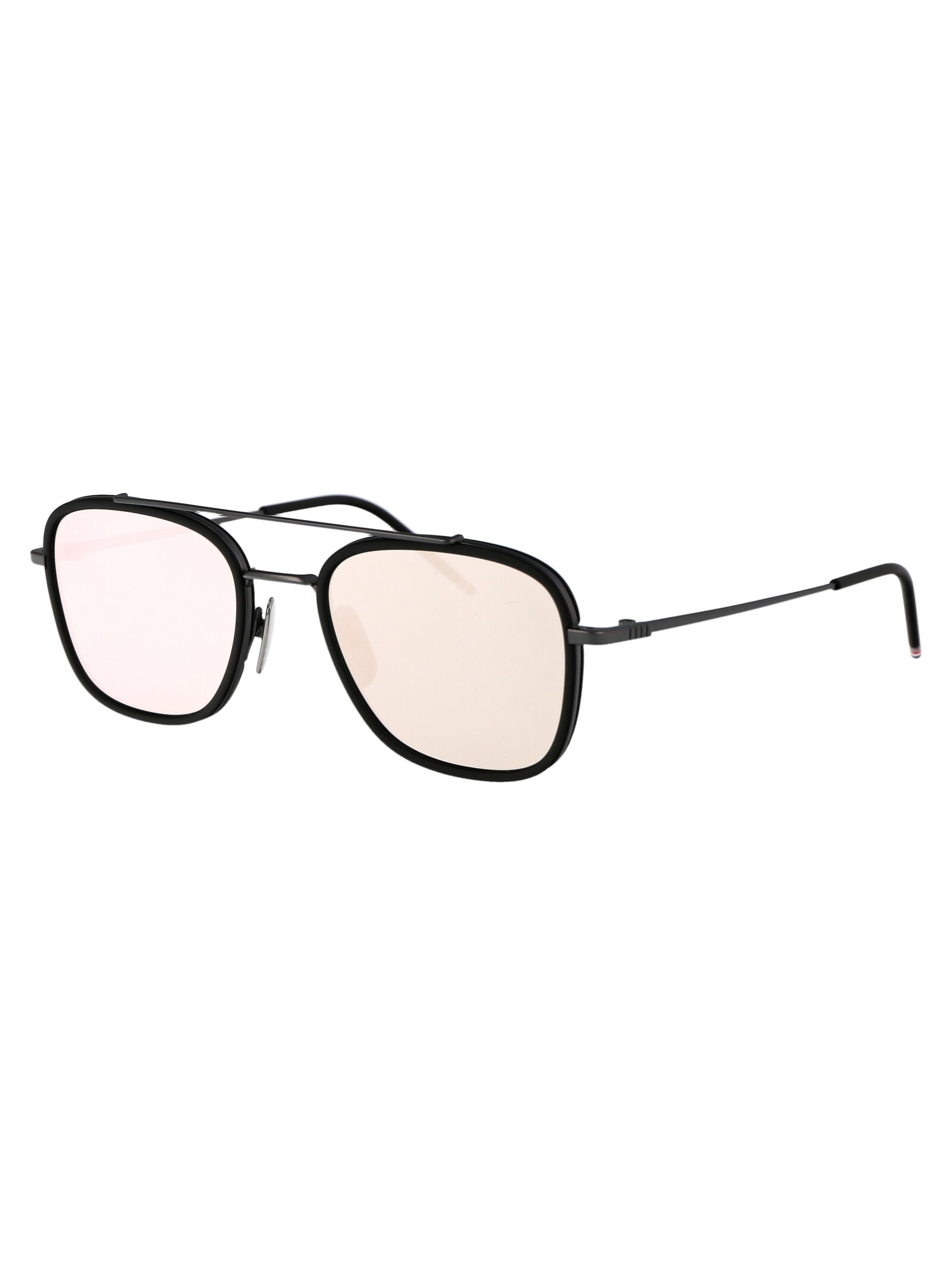 Shop Thom Browne Ues800a-g0003-004-51 Sunglasses In 004 Black/ch