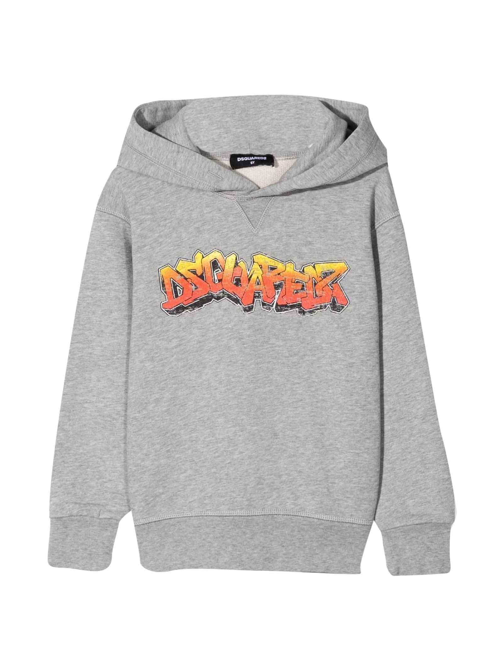 Dsquared2 Gray Sweatshirt Unisex