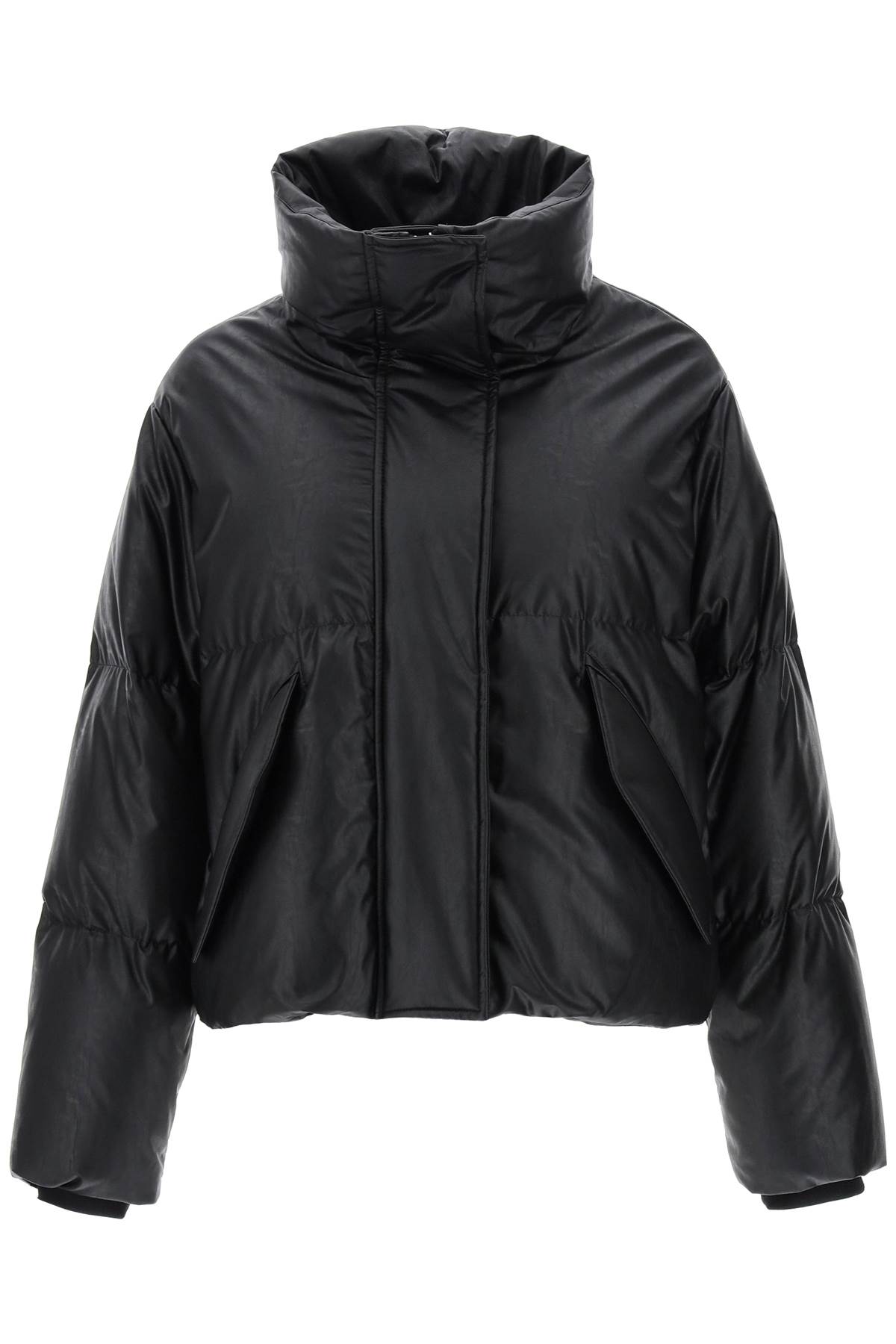 Black Leather-like Jacket