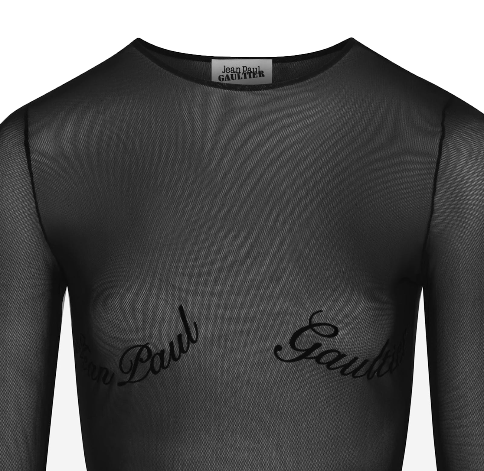 JEAN PAUL GAULTIER THE JEAN PAUL GAULTIER FLOCKED TOP