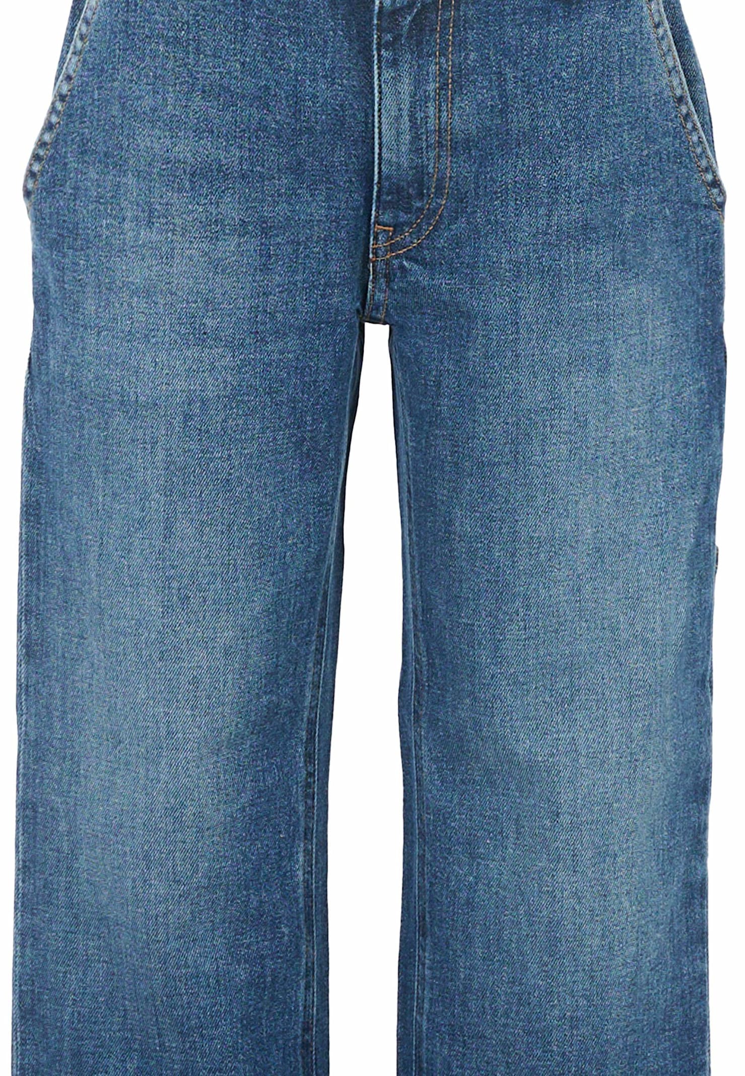 Dondup Button-detail Jeans In Blue