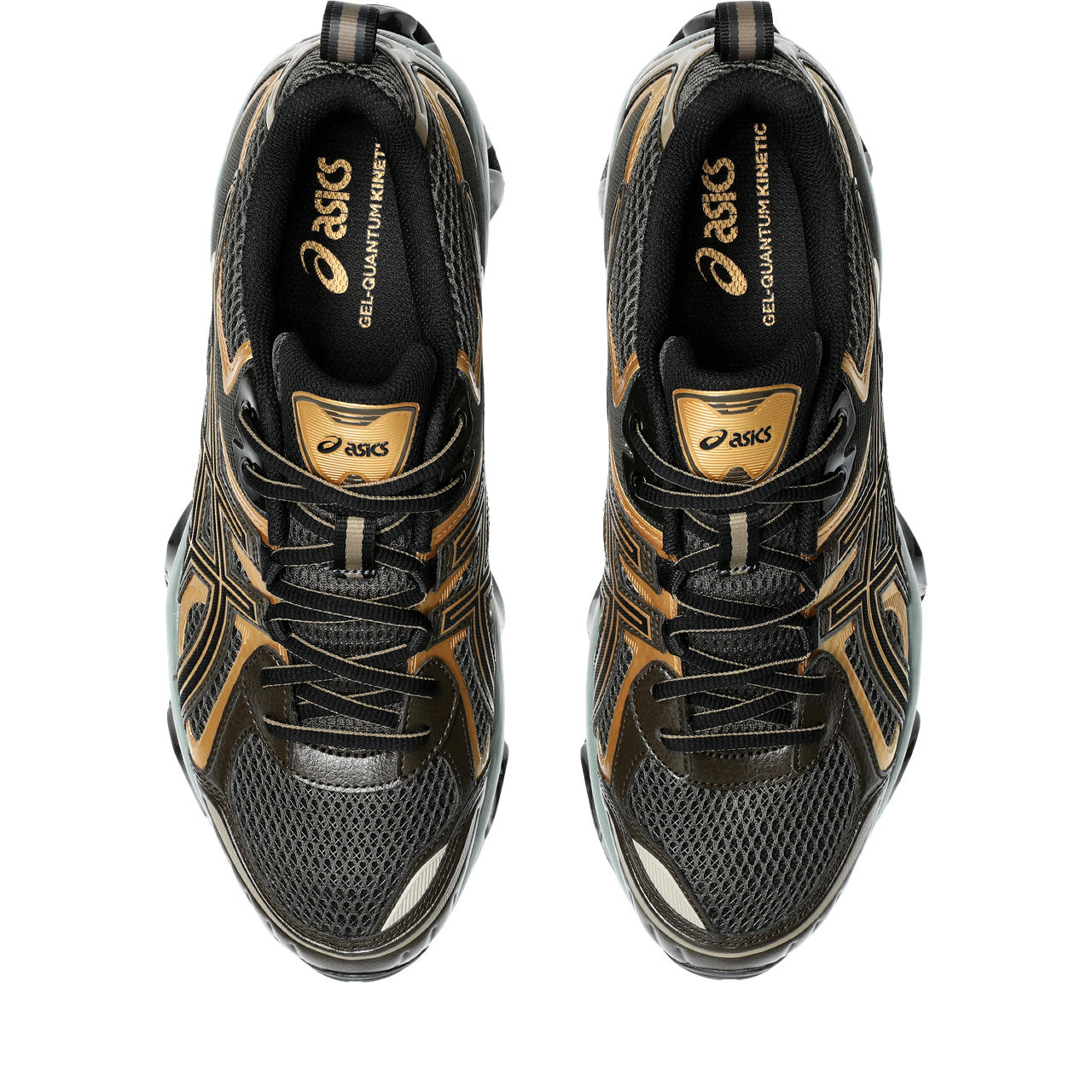 Shop Asics Gel-quantum Kinetic In Dark Sepia Black