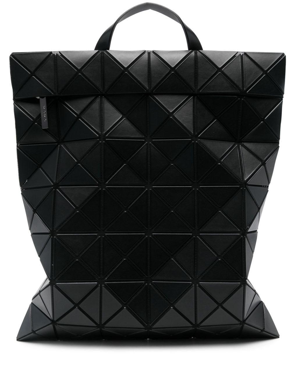 Shop Bao Bao Issey Miyake Flat Pack Back Pack In Matte Black