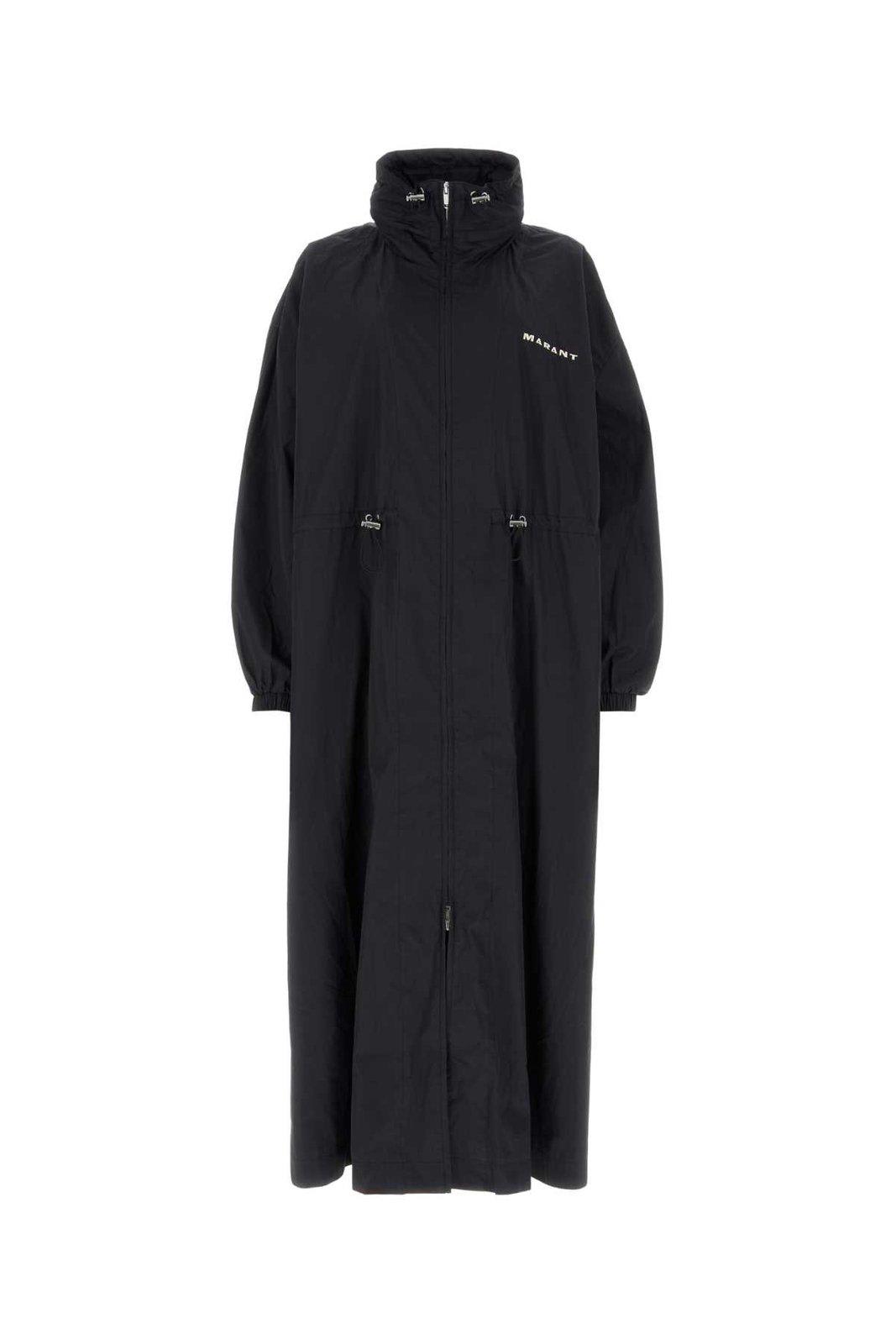 Marant Etoile Long-sleeved Berthely Jacket In Black