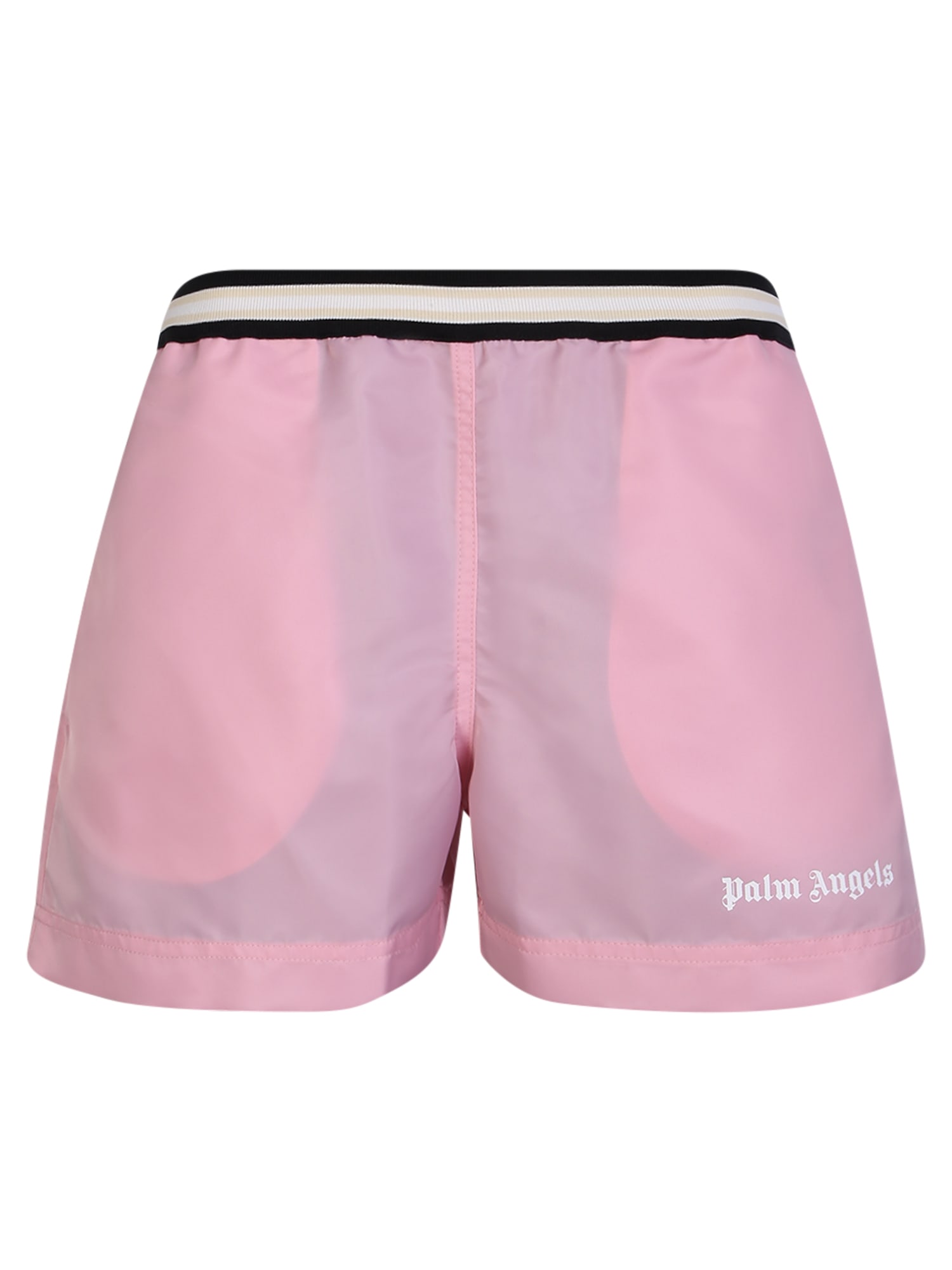 Palm Angels Miami Pink Running Shorts