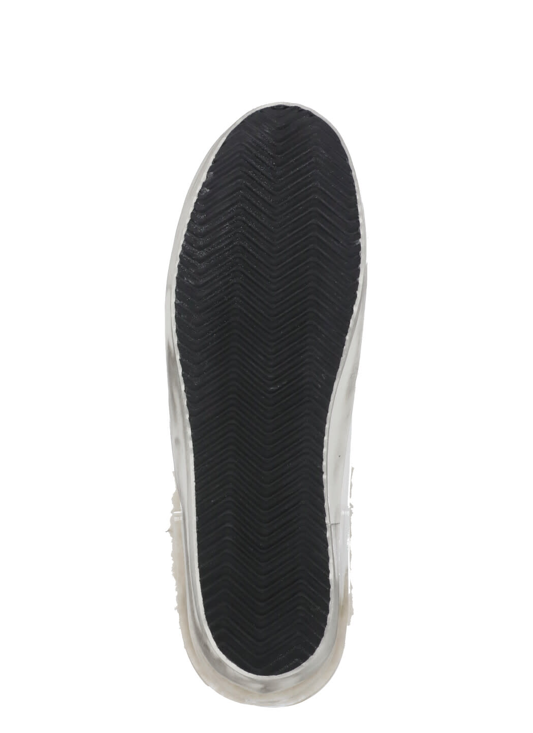 Golden Goose Superstar Sabot Shearling-trimmed Leather Sneakers In White