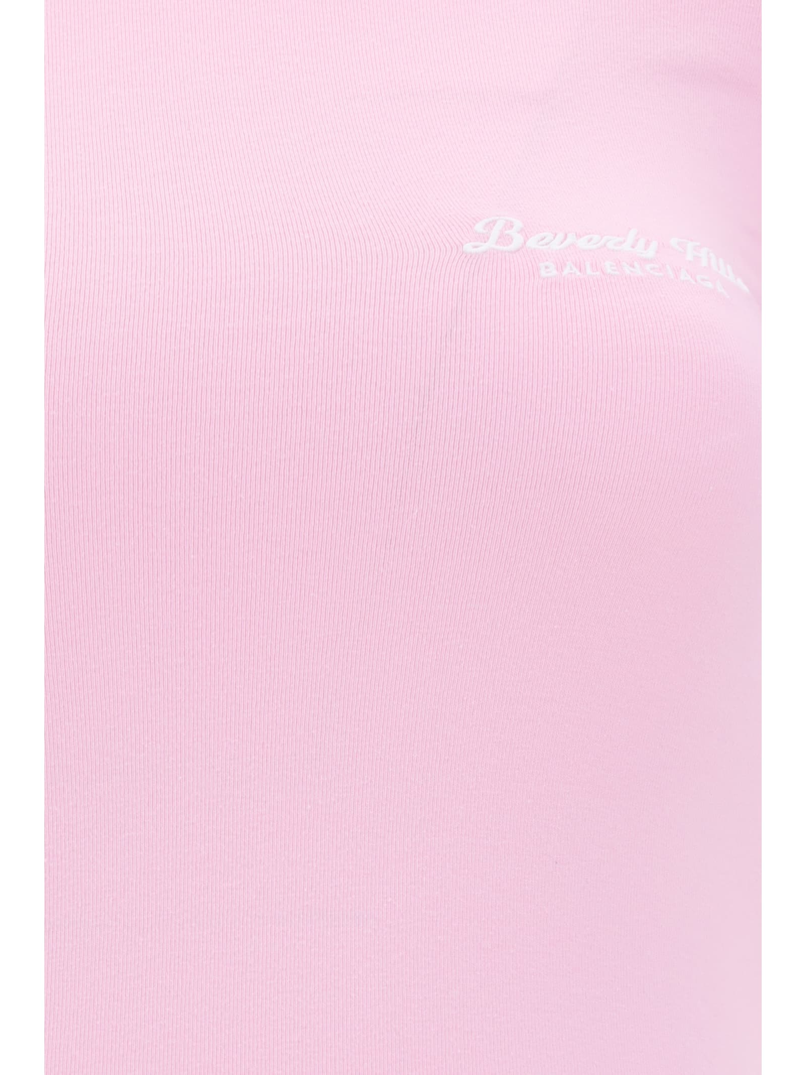 BALENCIAGA BEVERLY HILLS STRETCH JERSEY T-SHIRT
