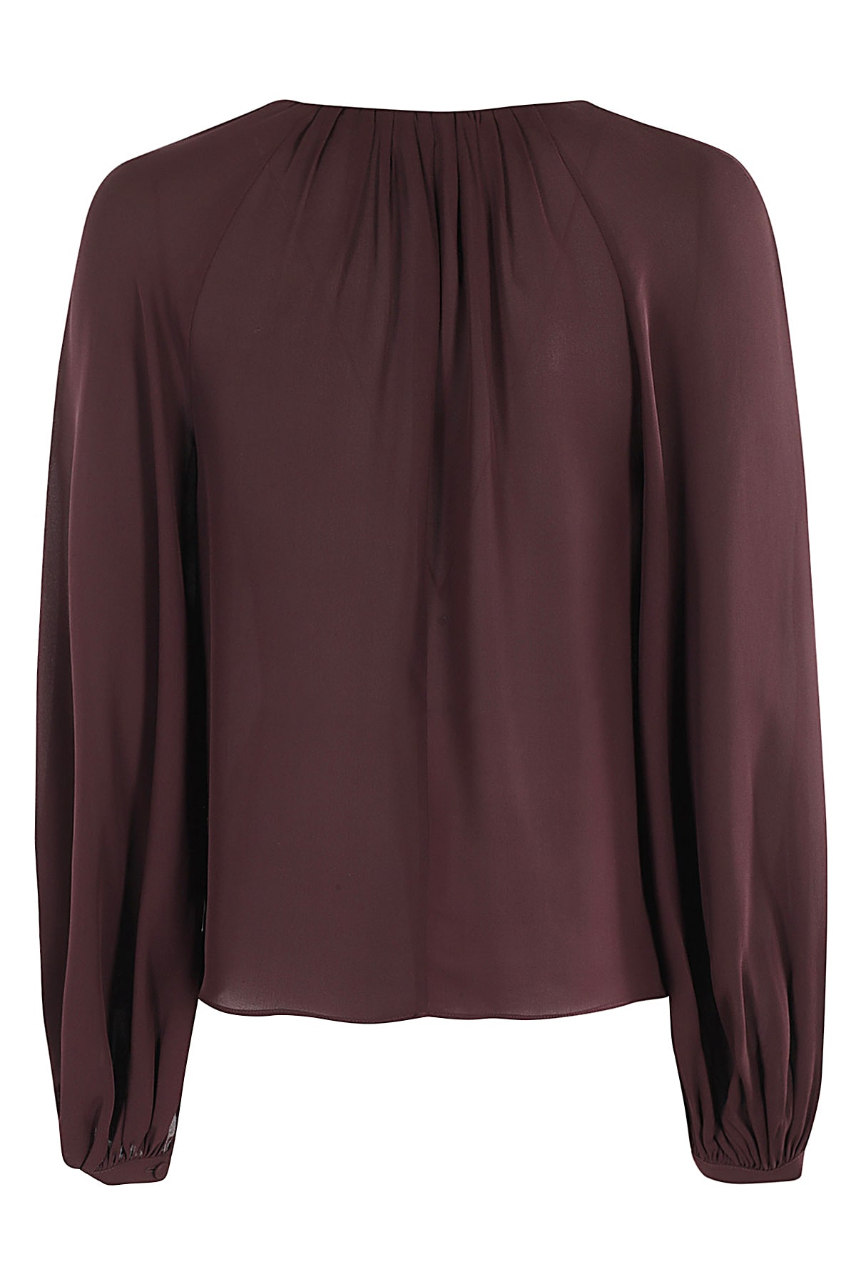 Shop Staud Fabian Top In Merl Merlot