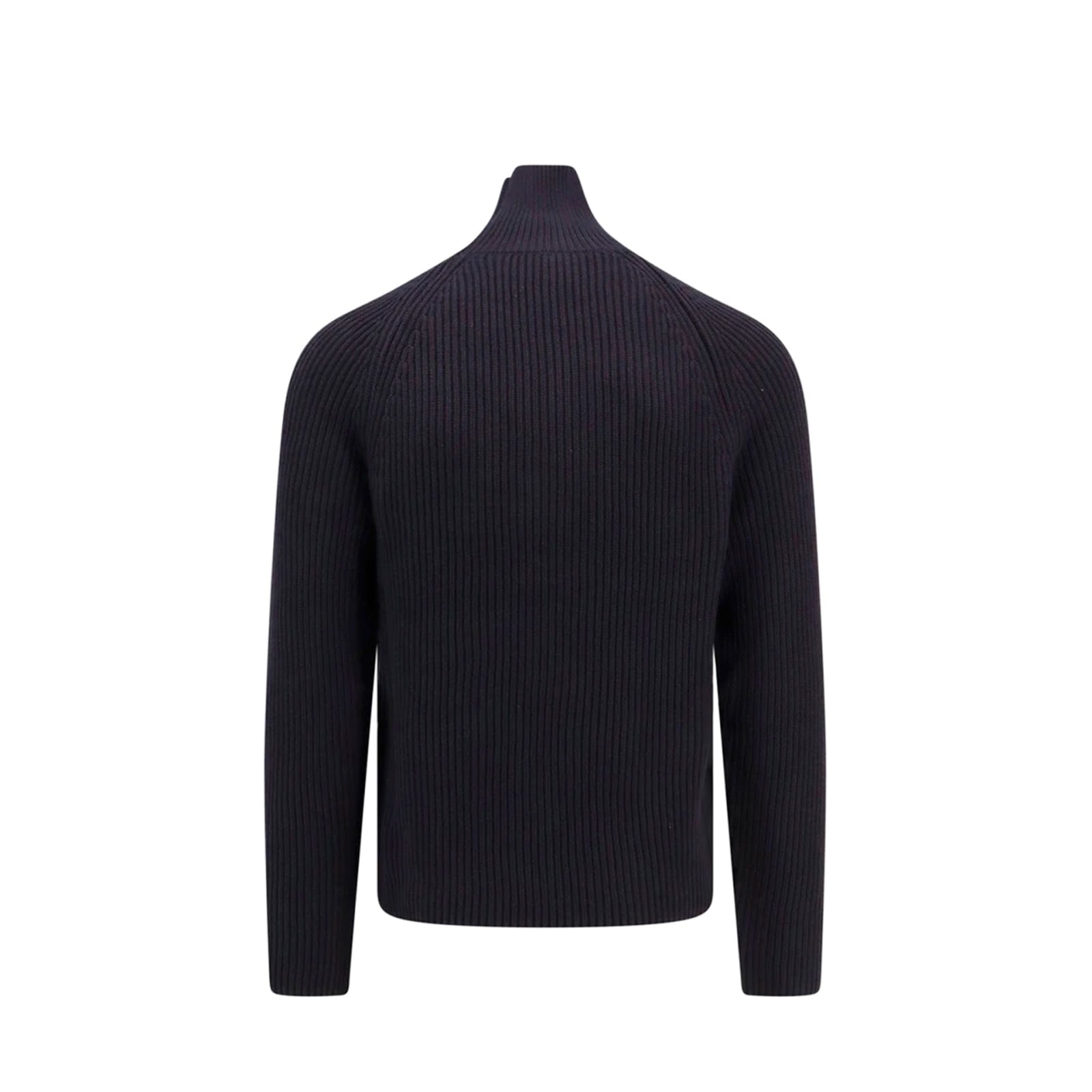 Shop Ami Alexandre Mattiussi Turtleneck Sweater In Blue
