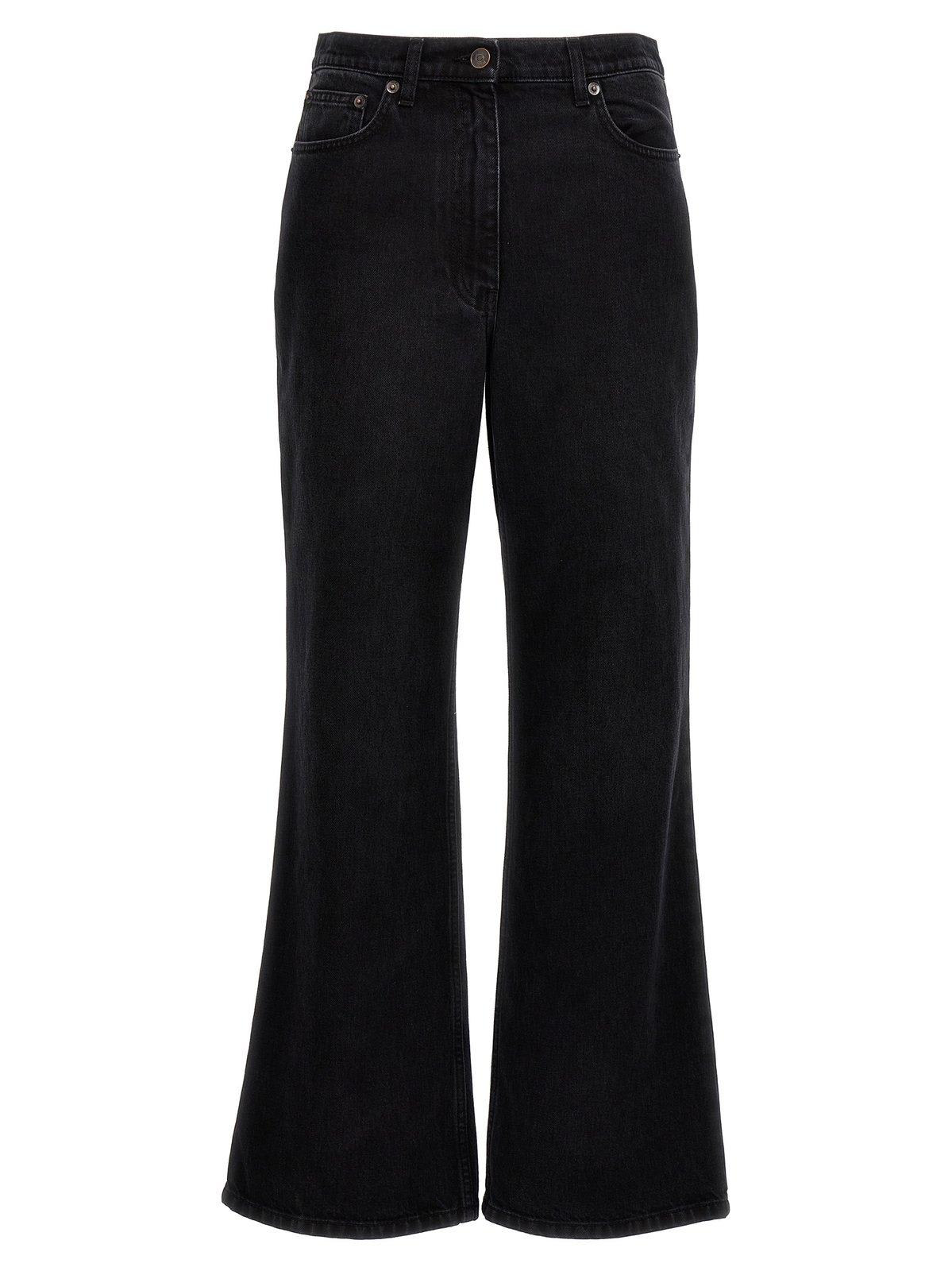 Shop The Row Flared Dan Jeans In Black