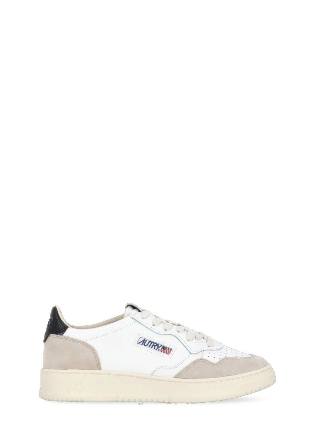 Autry "medalist" Low Sneakers In White