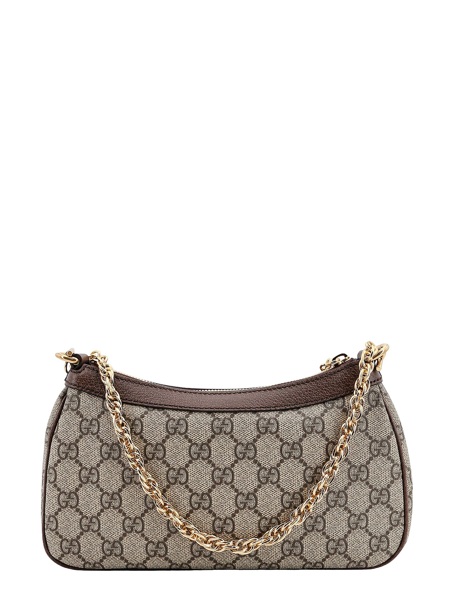 Shop Gucci Ophidia Shoulder Bag In Ebony