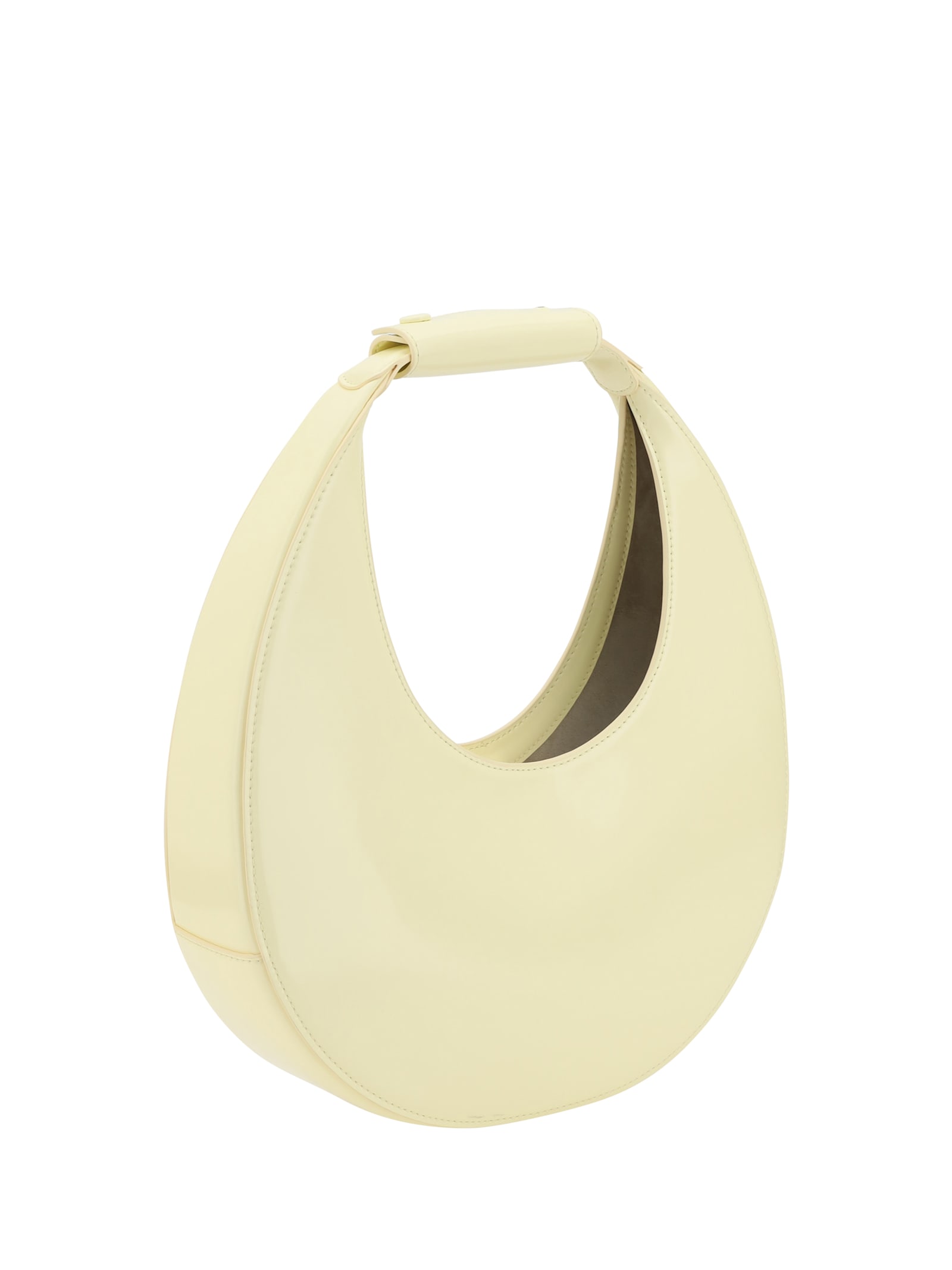 Staud Moon Shoulder Bag In Yellow