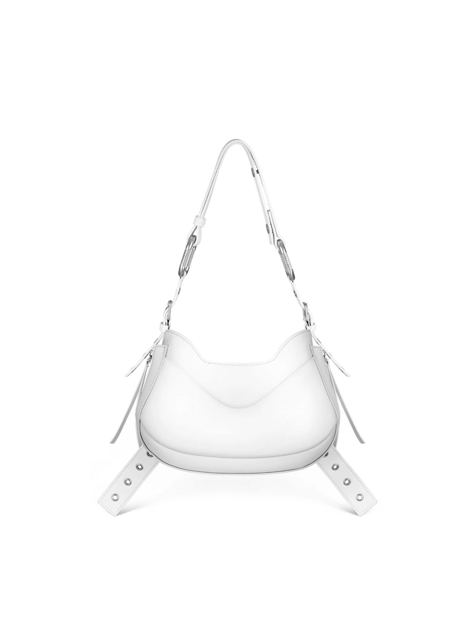 Shop Biasia Shoulder Bag Y2k.002 In White