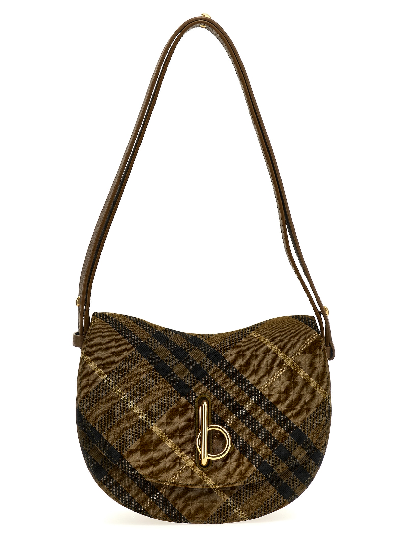 Burberry Rocking Horse Small Bag In Green