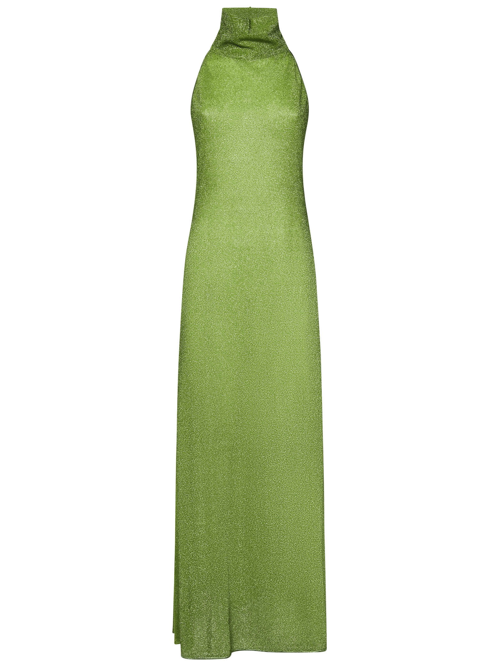 Oseree Lumi Dress In Lime