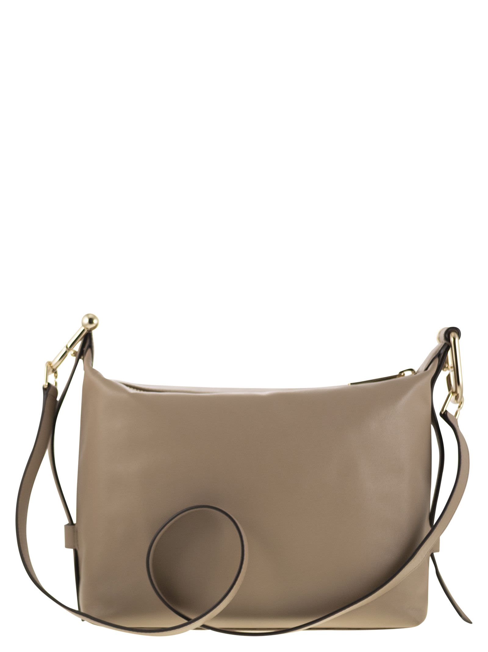 Furla Zip-fastening Shoulder Bag In Sand