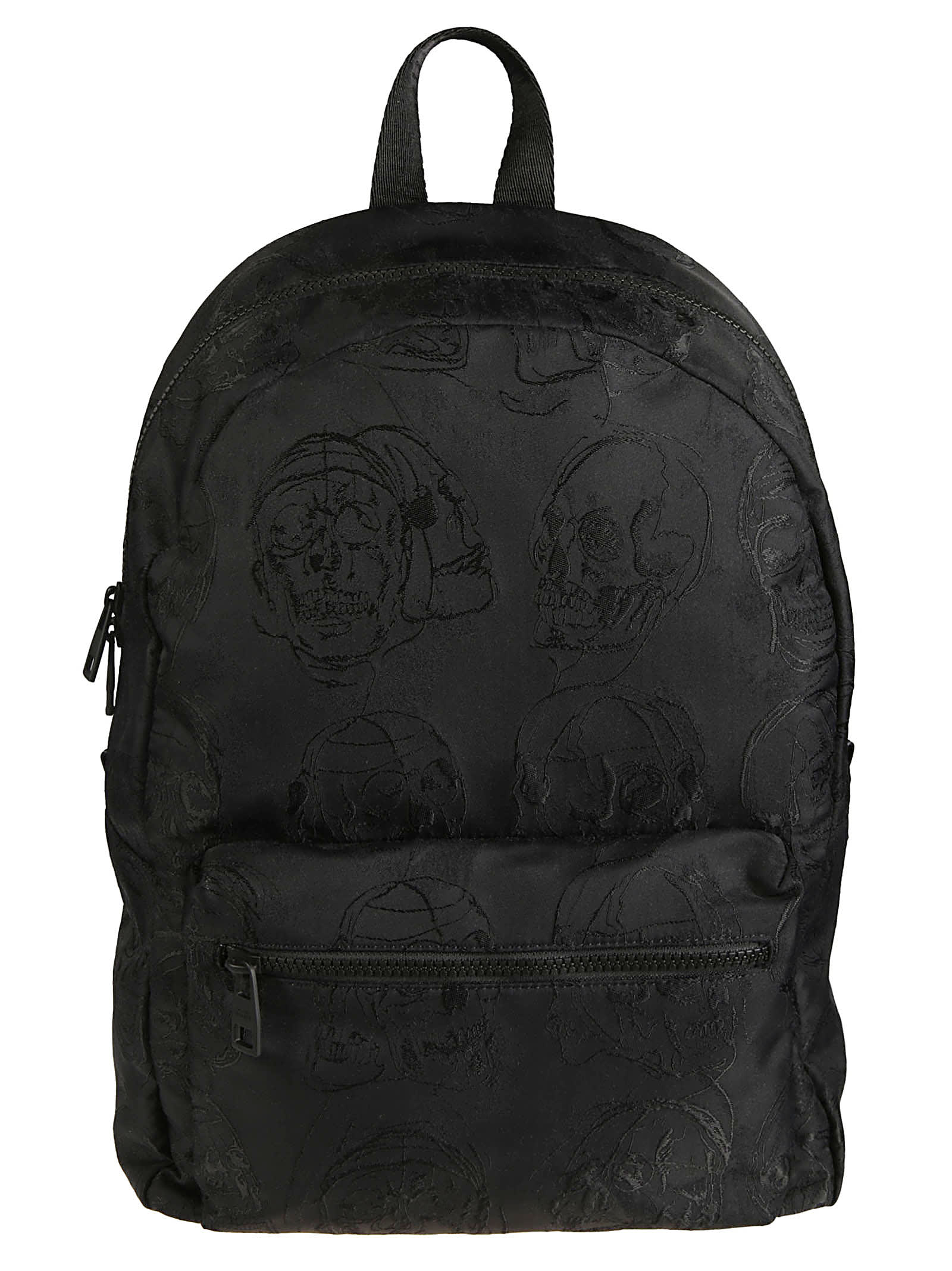 Alexander McQueen Skull Embroidered Backpack