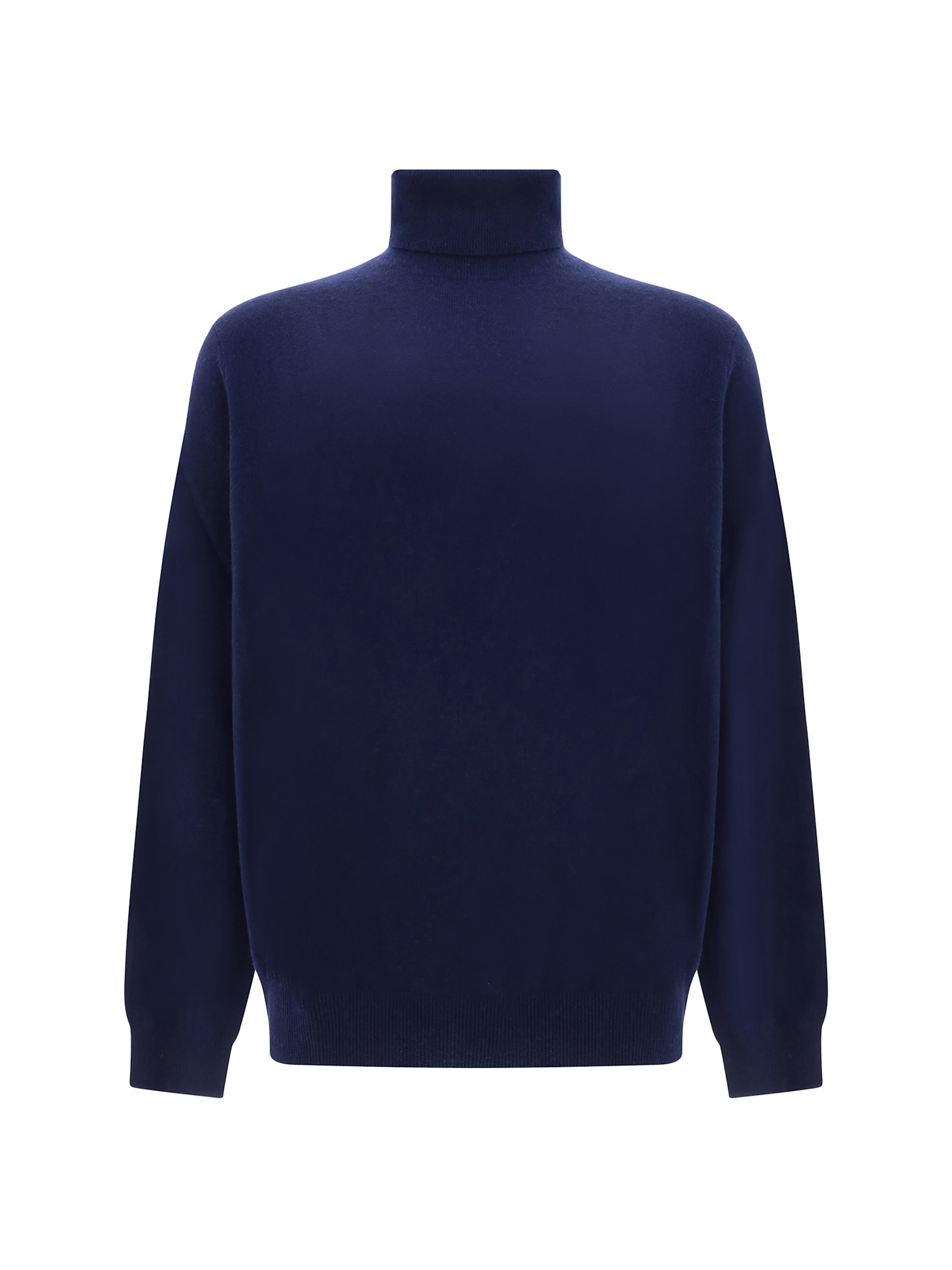 Shop Aragona Turtleneck Sweater In Blu Notte