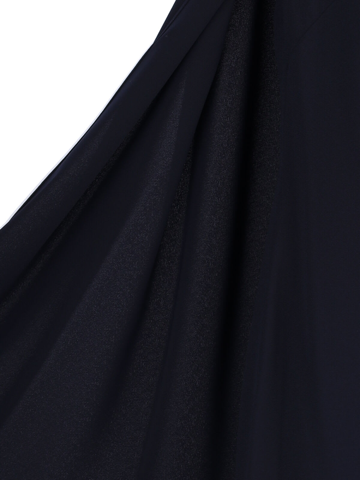Ralph Lauren Mini Cape Dress In Blue