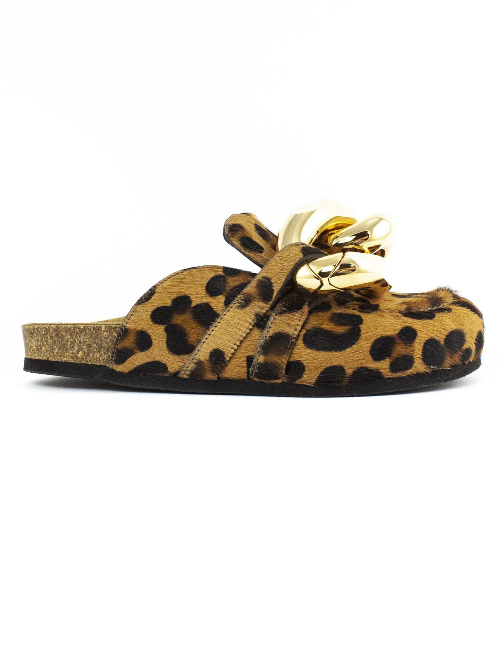 J.W. Anderson Leopard Pony Mules