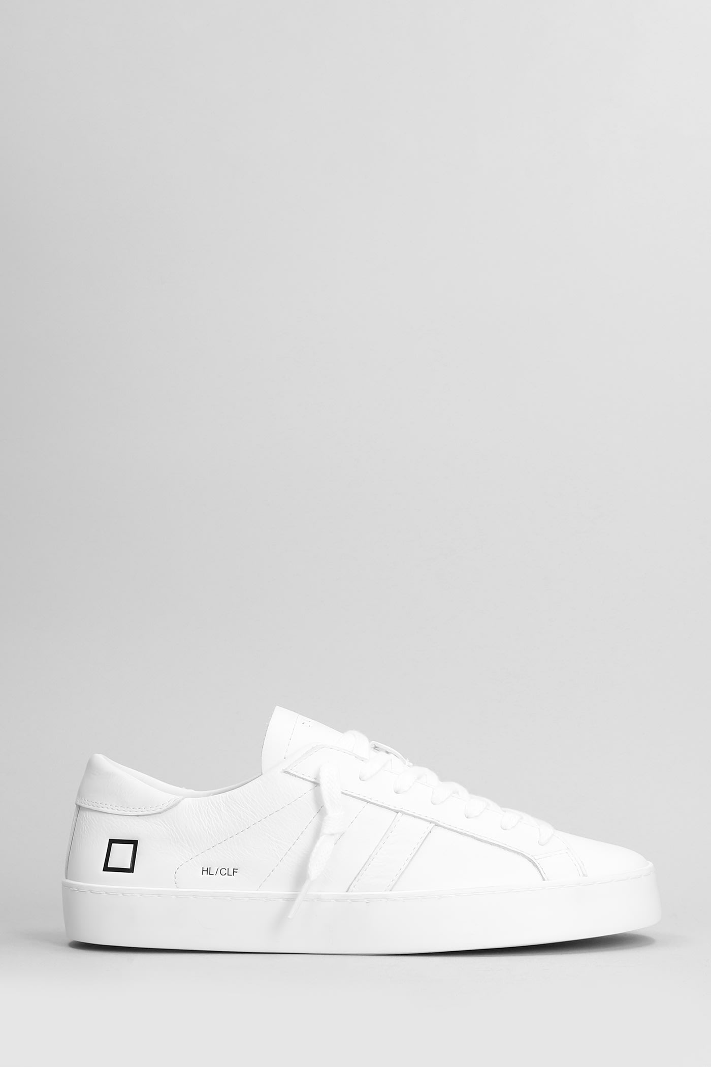 D. A.T. E. Hill Low Sneakers In White Leather