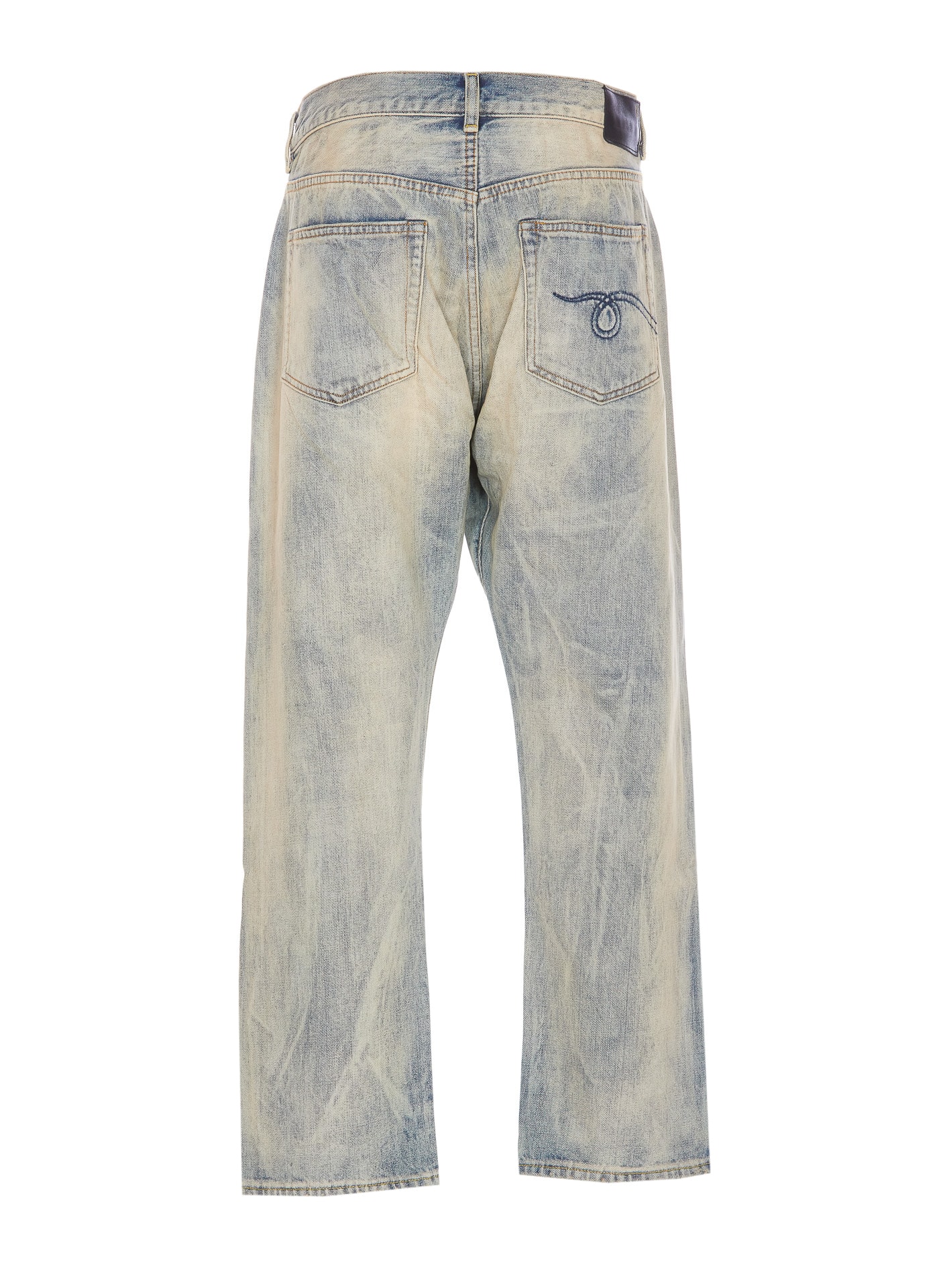 Shop R13 Crossover Jeans In Blue