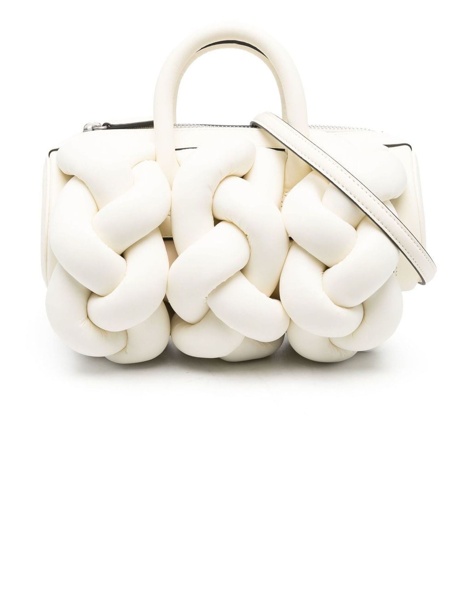 Ash Off-white Dotty Mini Tote Bag
