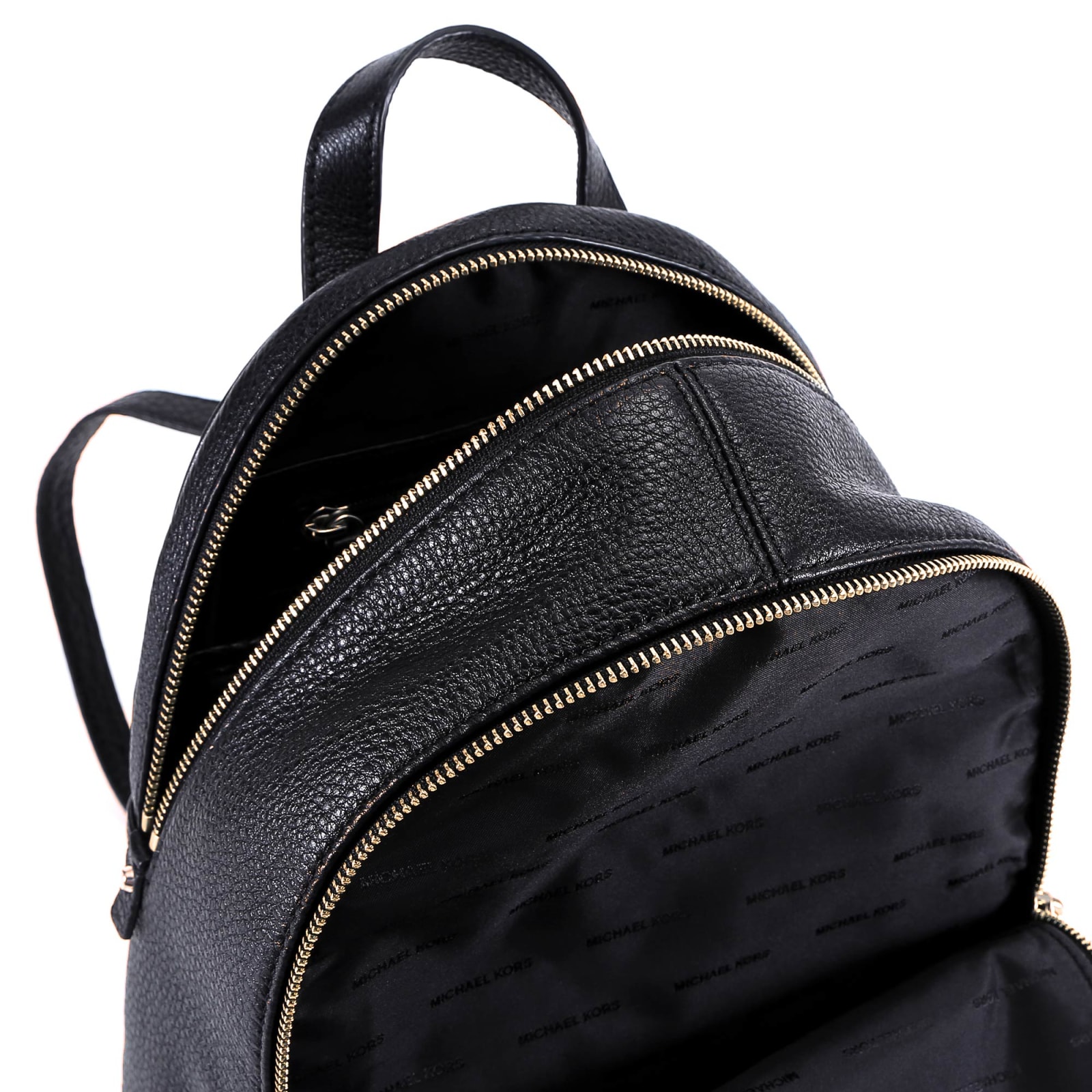 Shop Michael Kors Backpack In Black