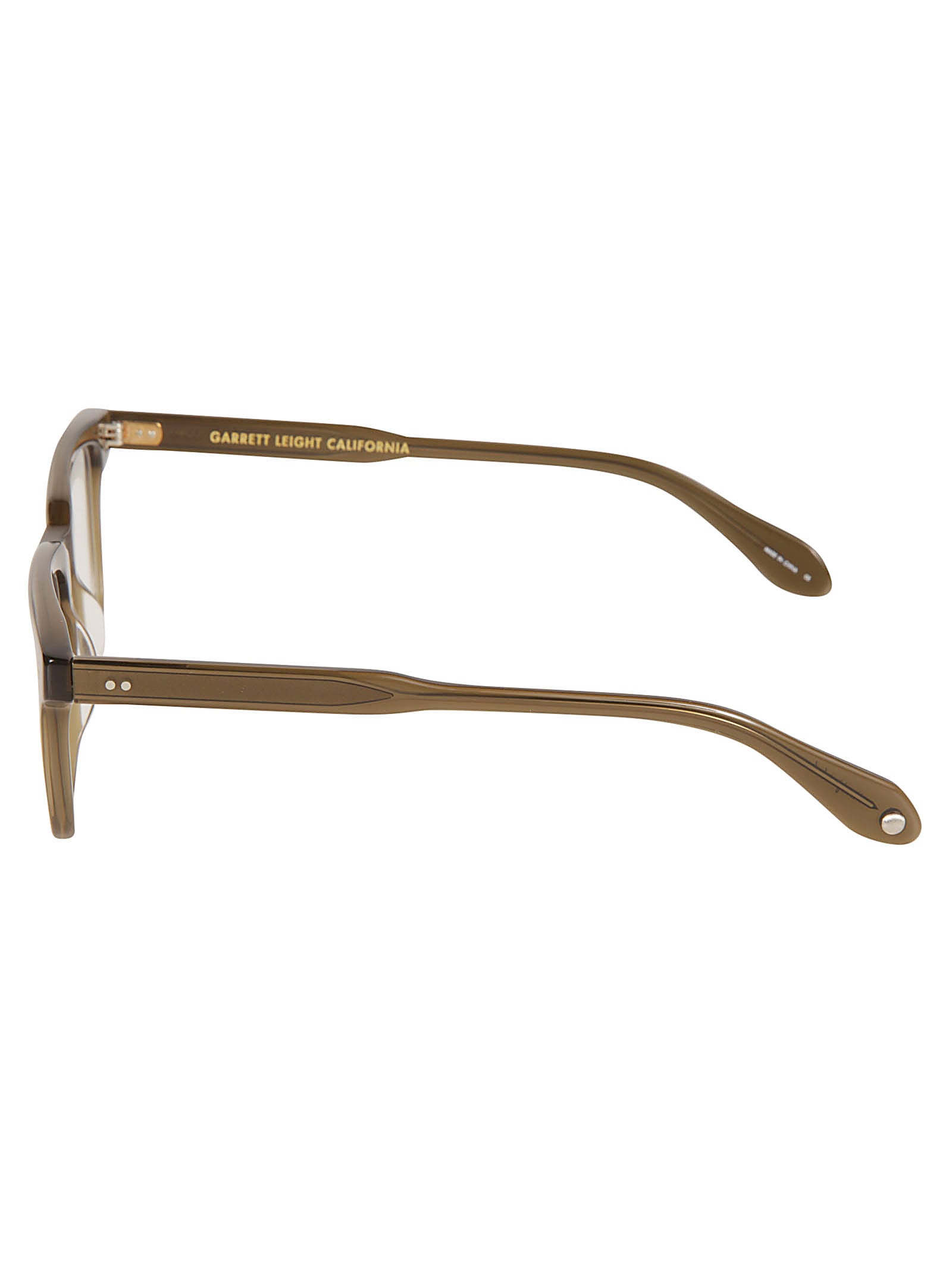 Shop Garrett Leight Palladium 1099 Sunglasses In Olio