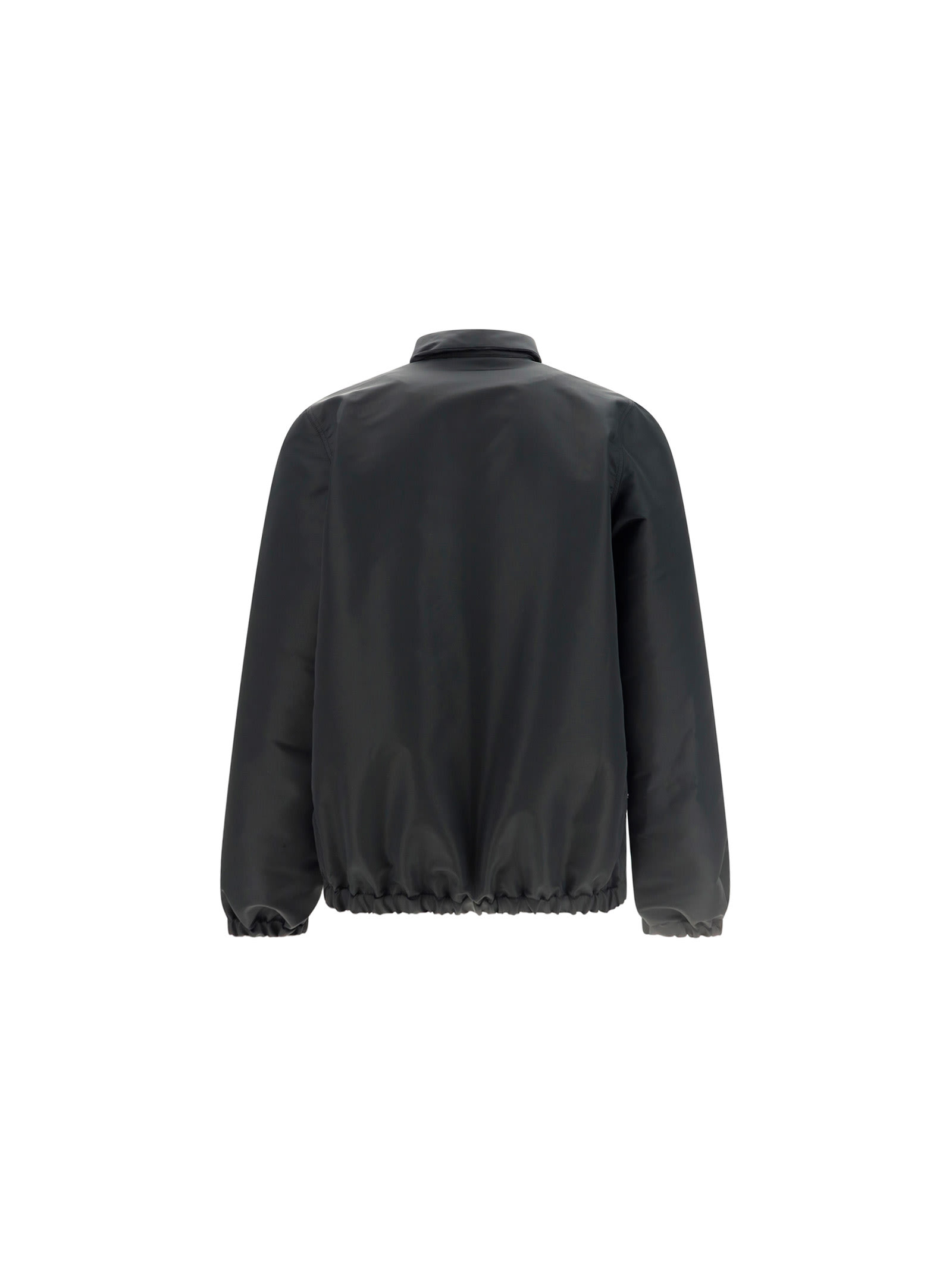 Shop Alexander Mcqueen Bomber Sport Jacket In Black