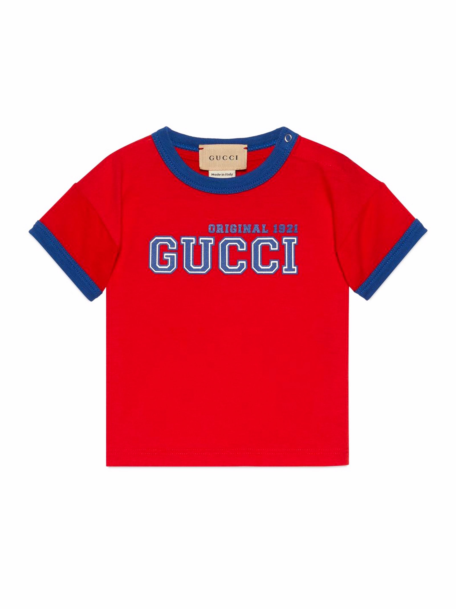 Shop Gucci Baby Original 1921 Cotton T-shirt