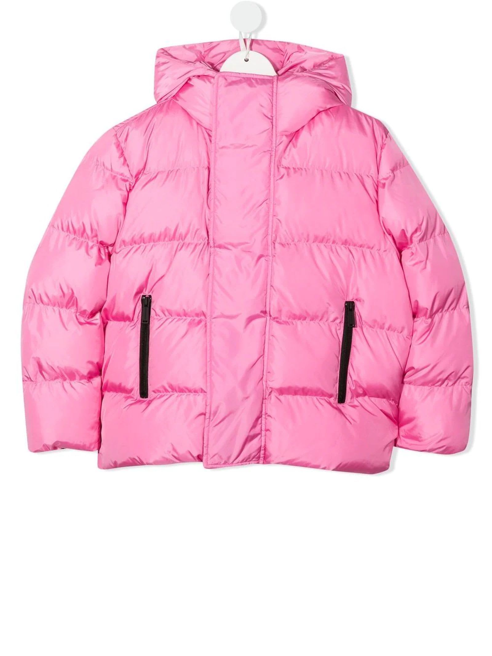 Dsquared2 Pink Nylon Jacket