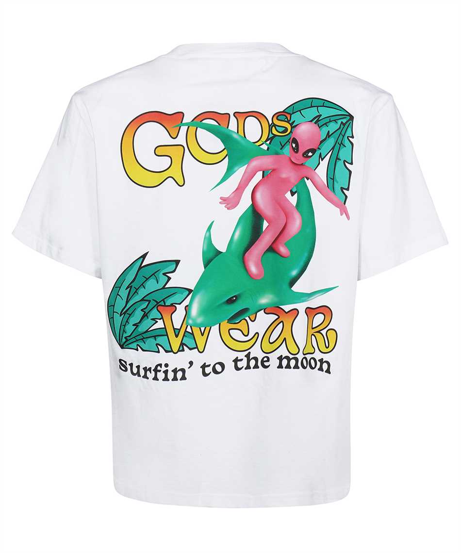 Gcds Man T-shirt White Size L Cotton In White