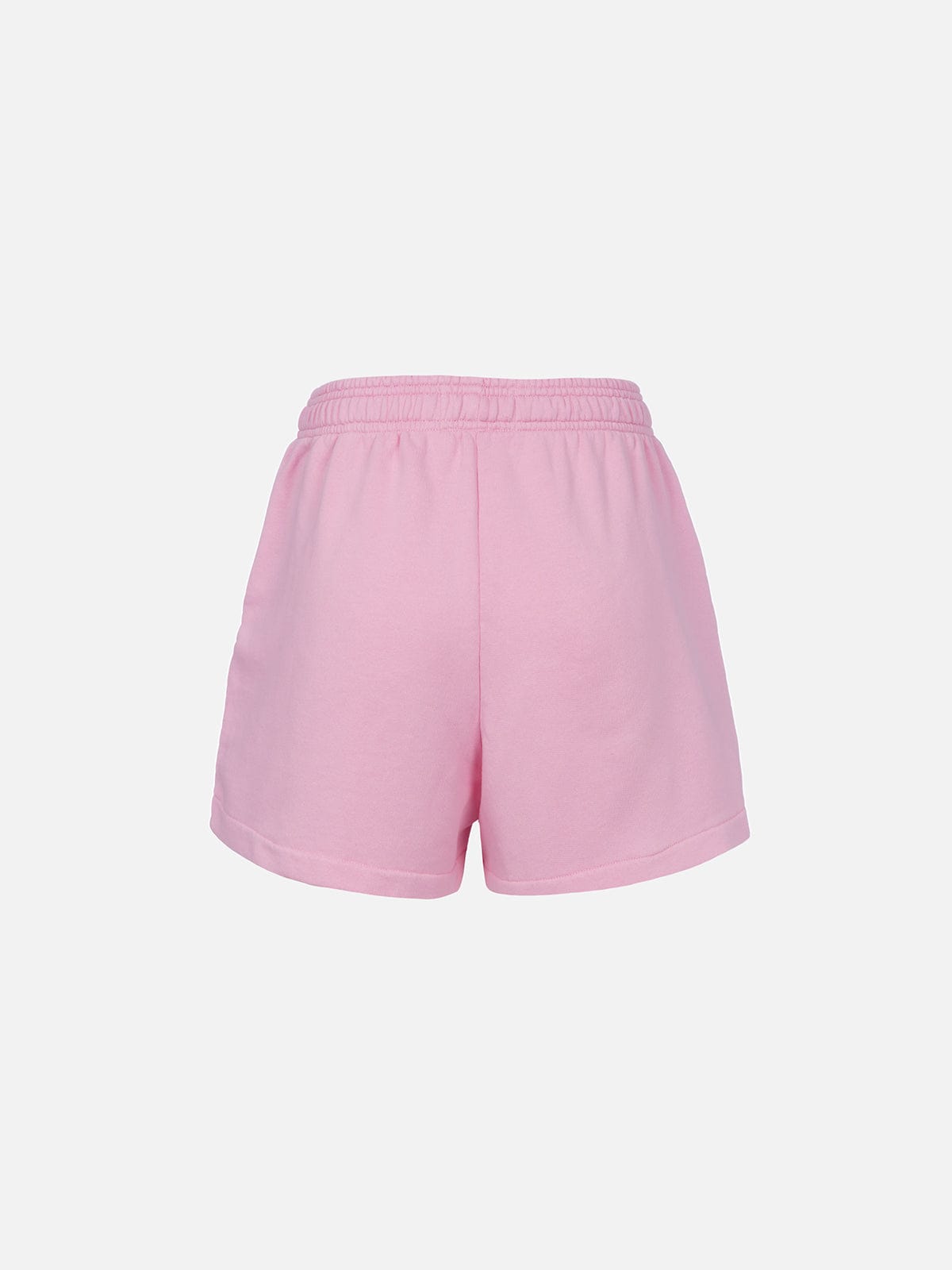 Mc2 Saint Barth Woman Cotton Pull Up Shorts Cate In Pink